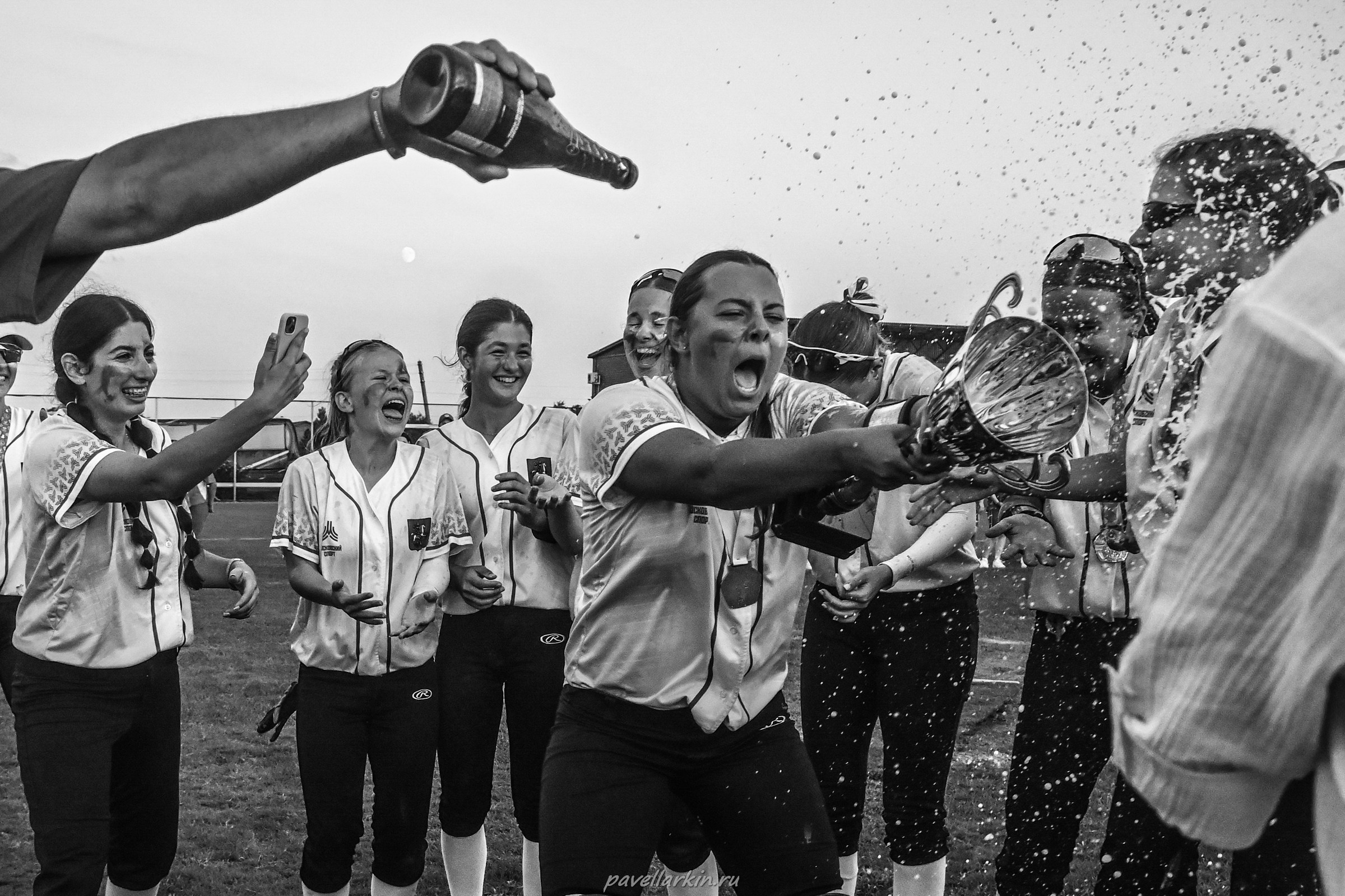 Софтбол: Финал юношеской спартакиады 2025 года. Спортивный фотограф, фотожурналист Павел Ларькин