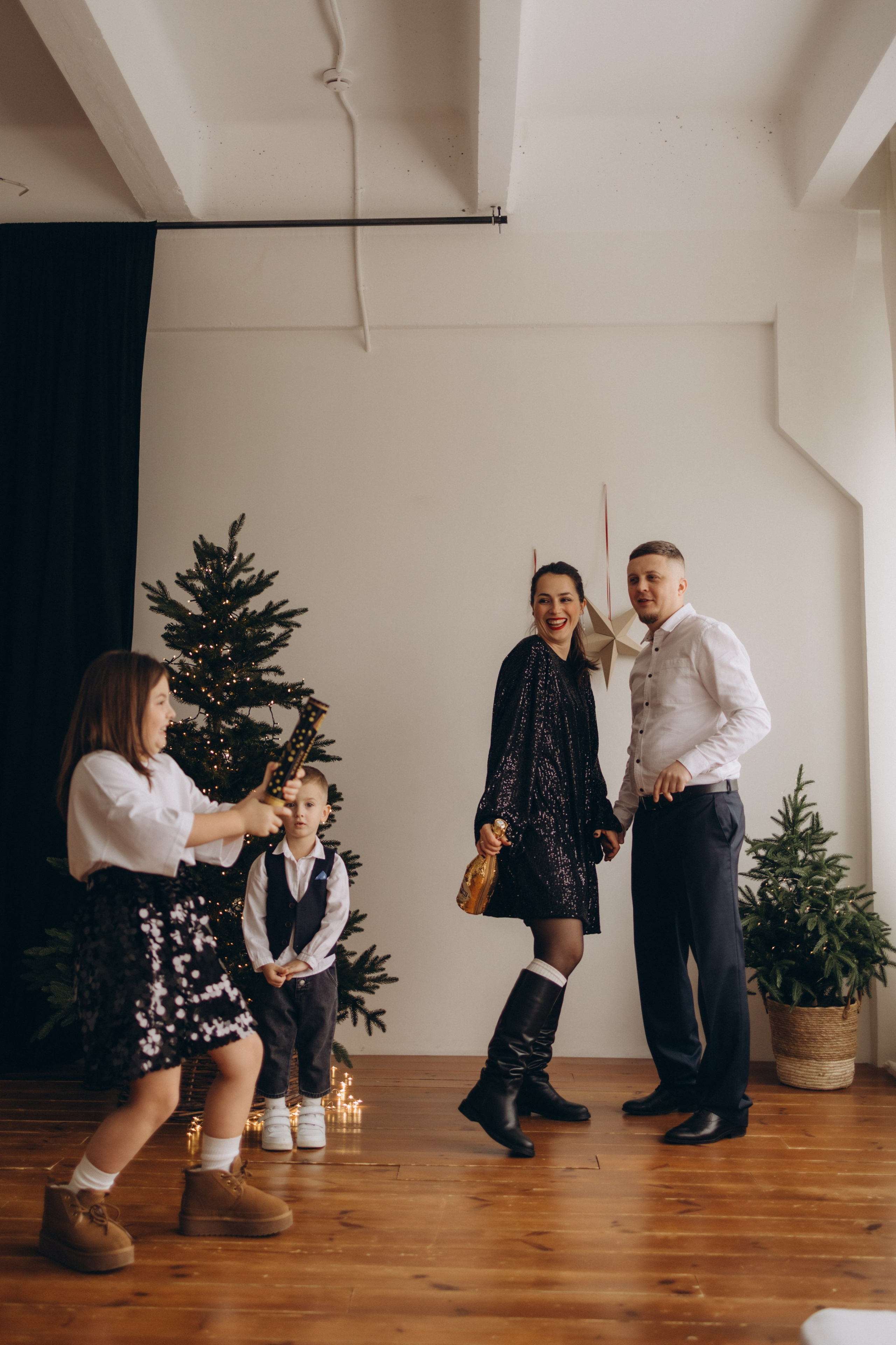 Новогодние. Семейный фотограф и видеограф Наумова Анна