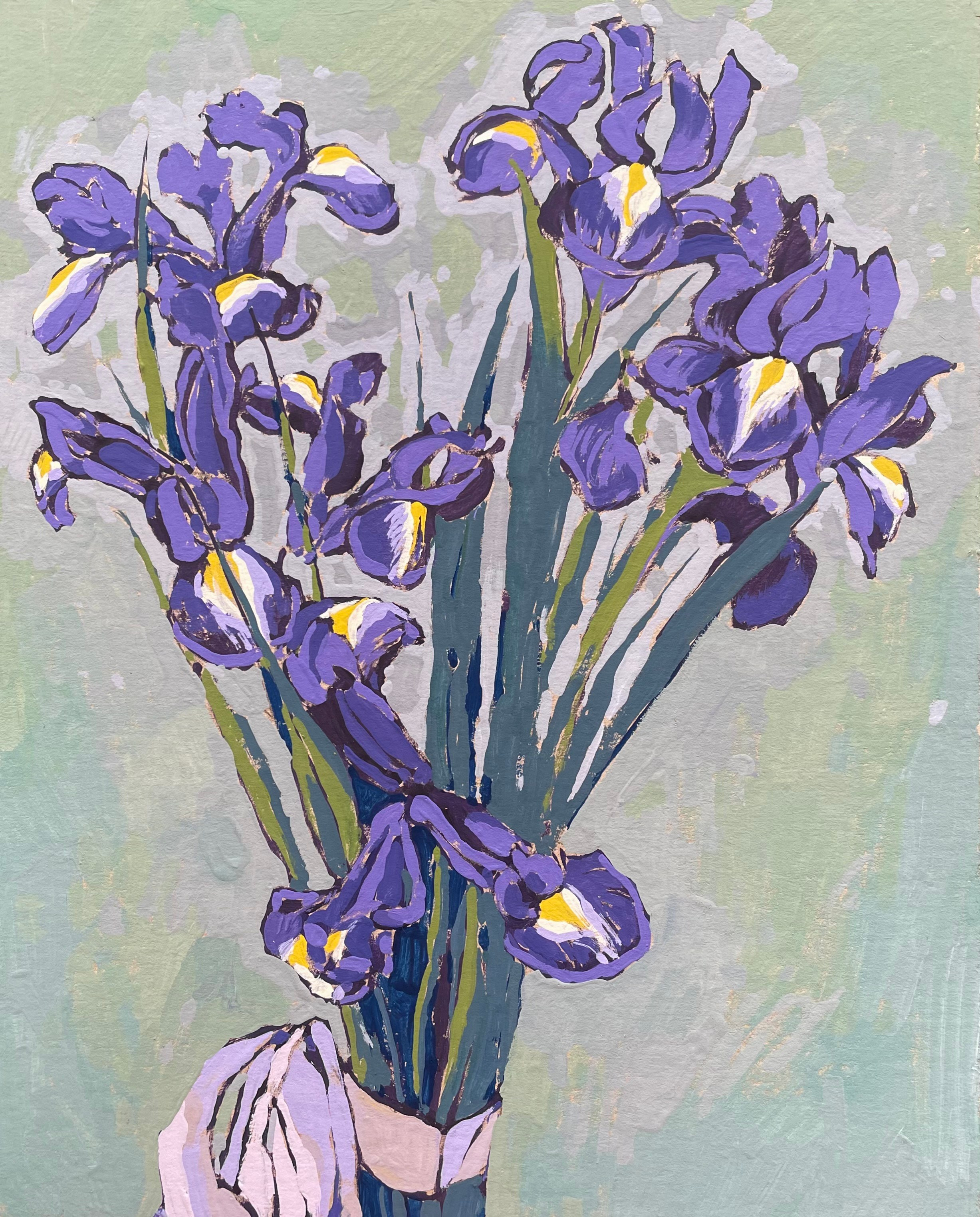 Цветы и натюрморты. Художница Лиза Владимирова