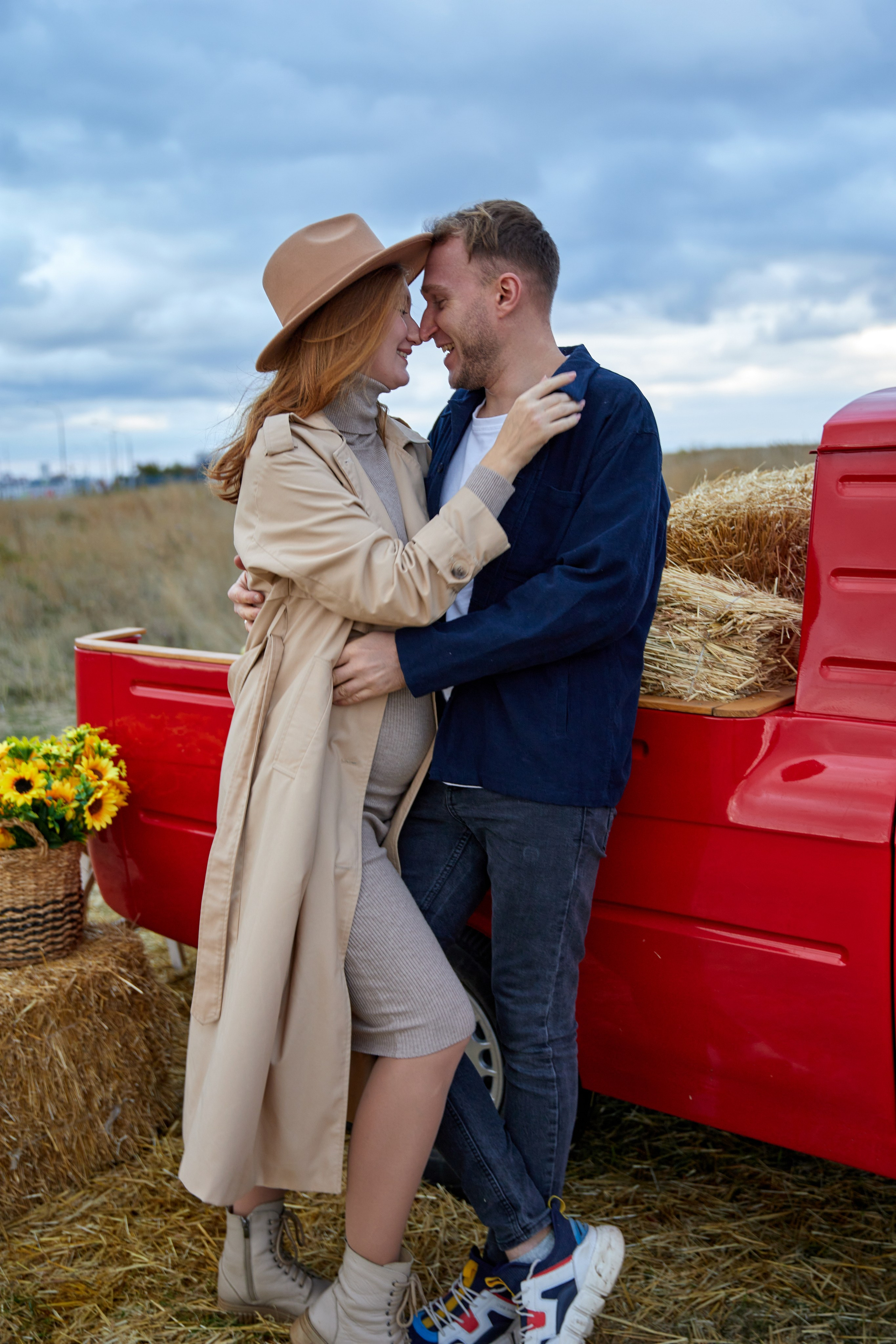 Осенняя с машиной. Фотограф в Самаре Анастасия Афанасьева