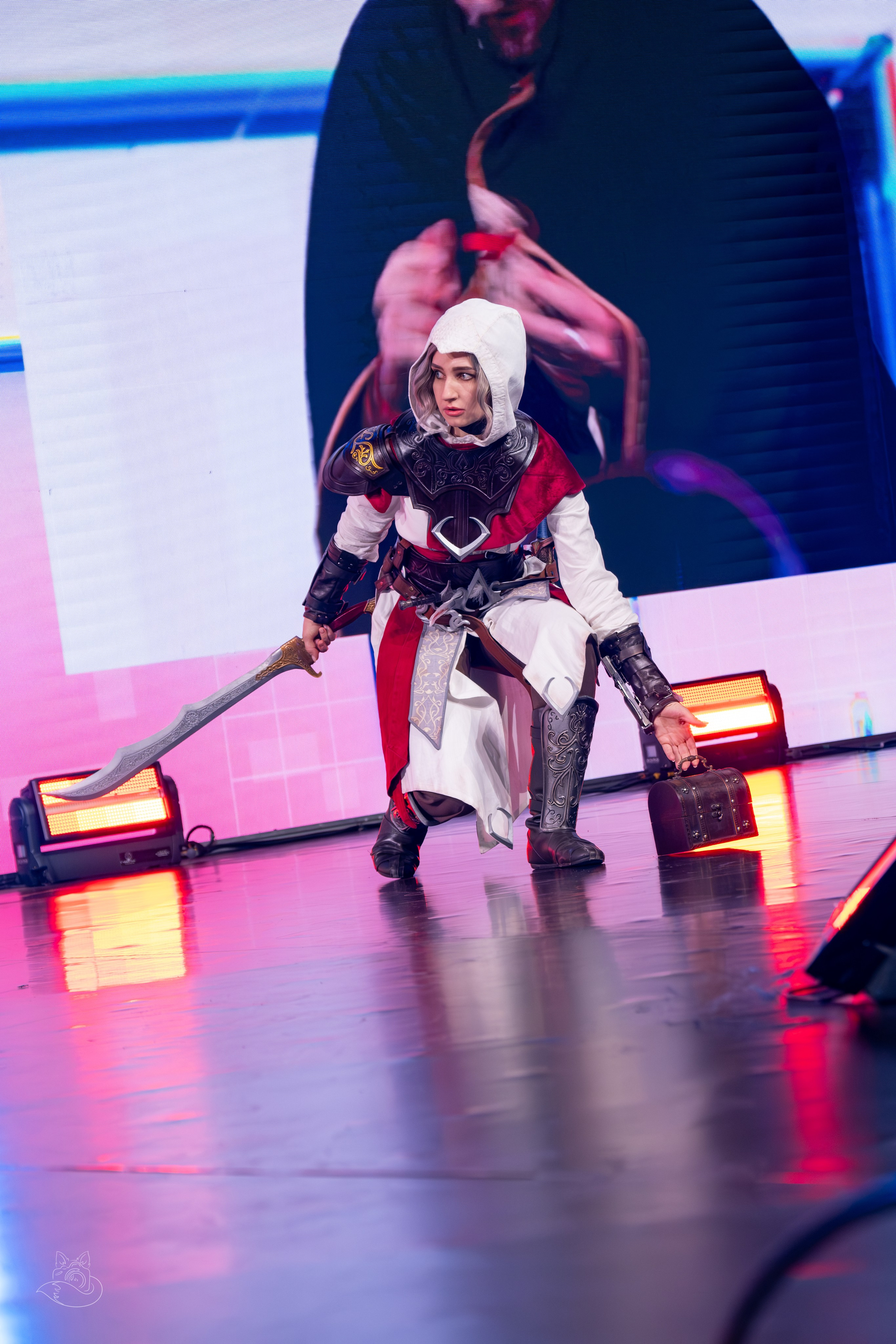 Сцена РЭД ЭКСПО 2024. Косплей фотограф