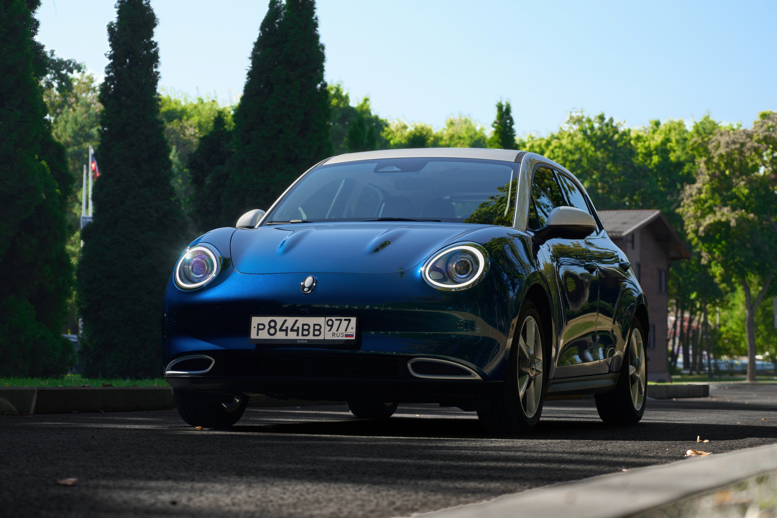 Электромобиль ORA 03. FM Media Сrew. Репортажные фото и видео