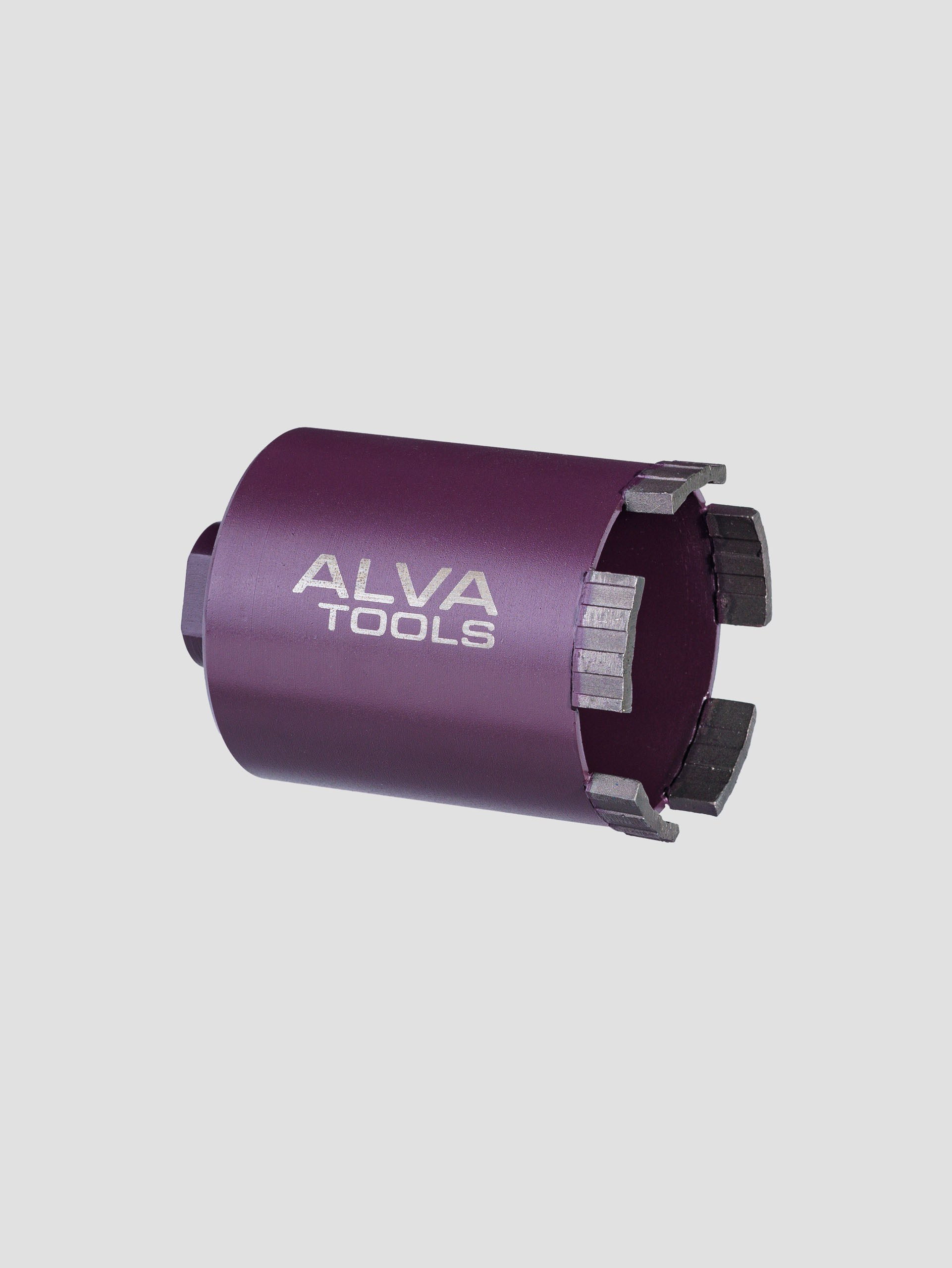 Предметные фотографии шаблонов и коронок для сверления стен