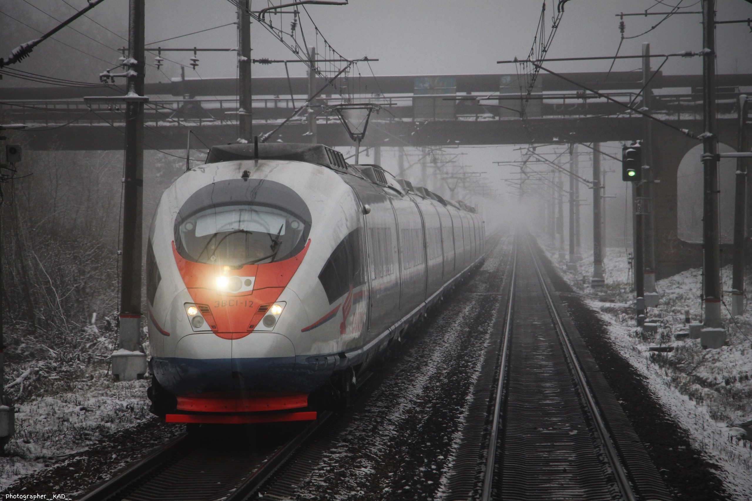 Железная дорога. Photographer K.A.D