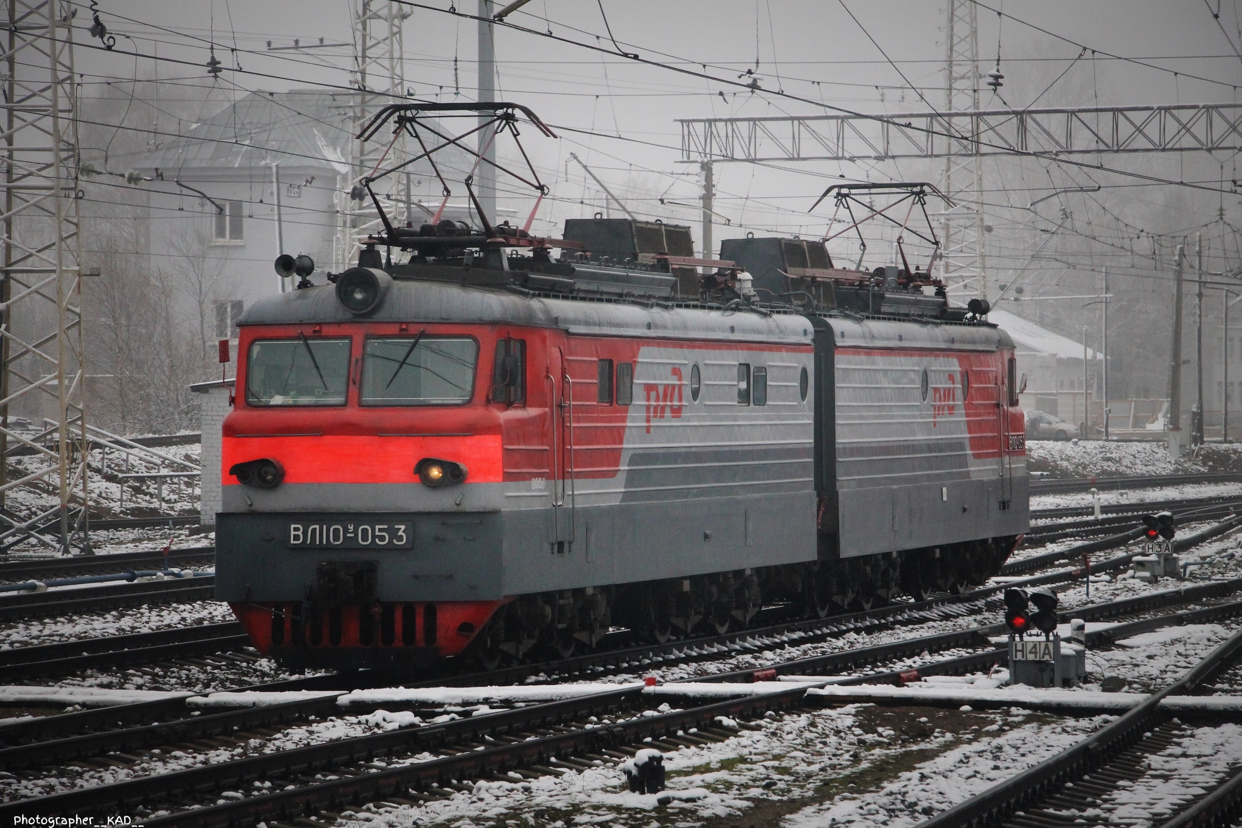 Железная дорога. Photographer K.A.D