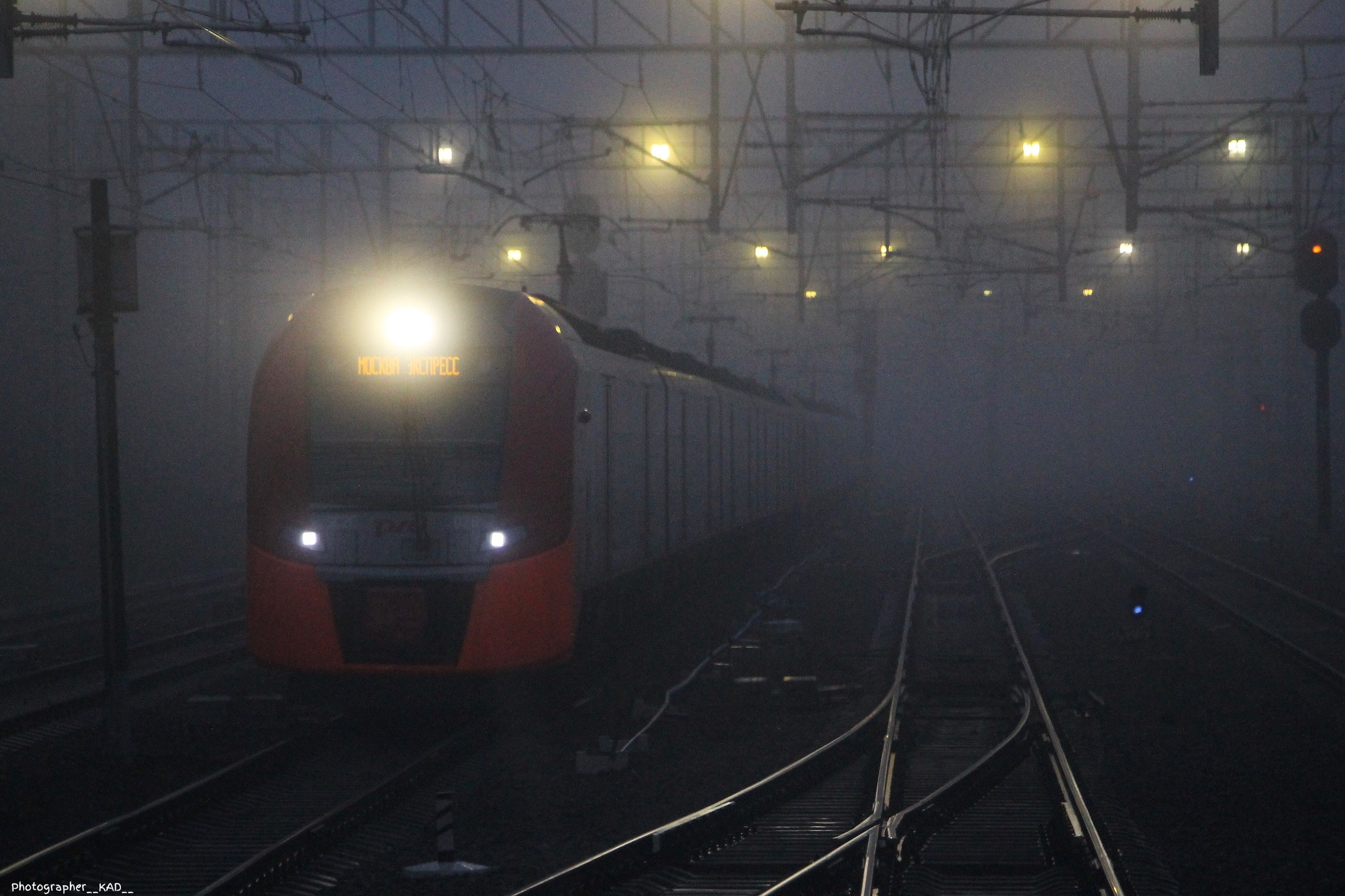 Железная дорога. Photographer K.A.D