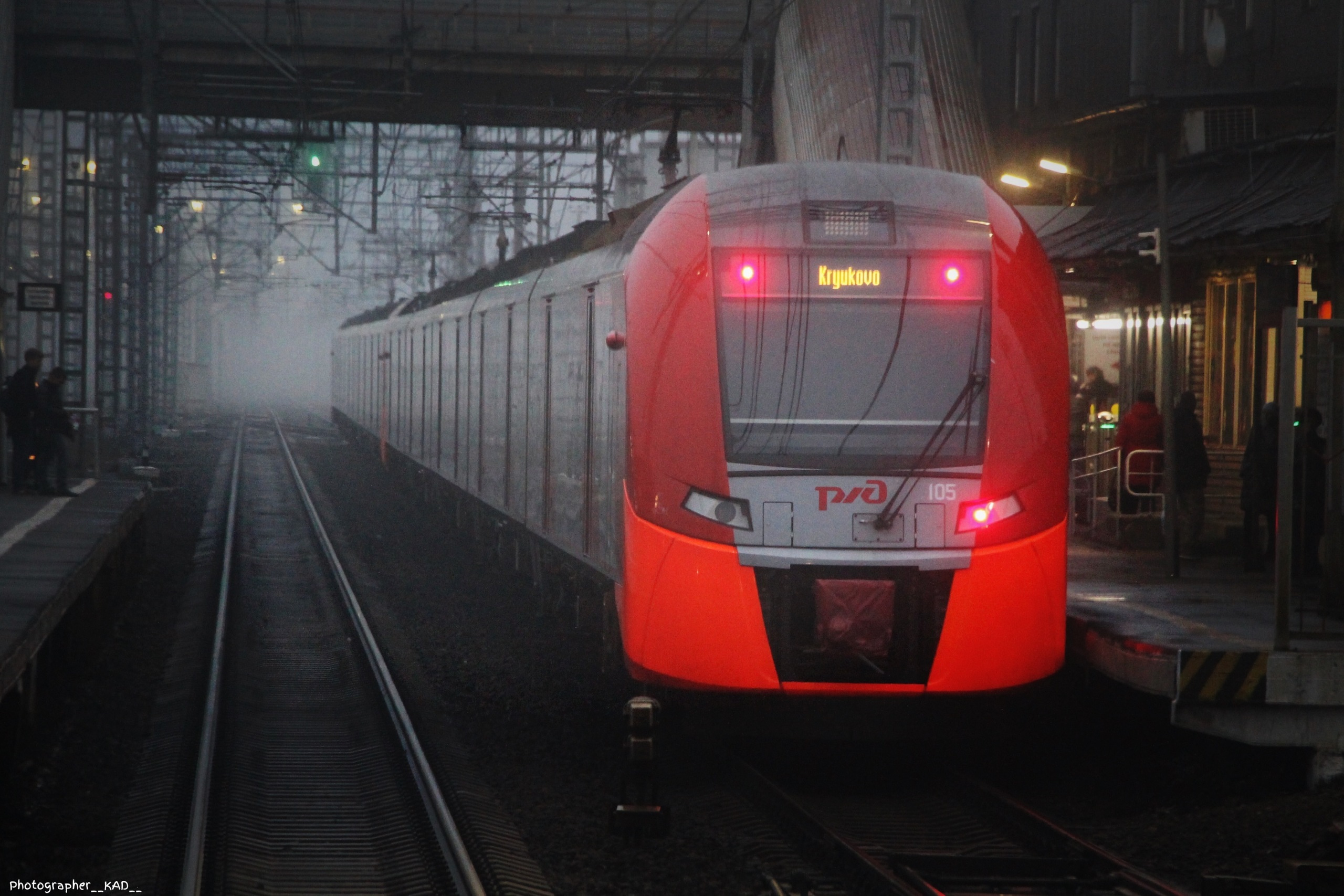 Железная дорога. Photographer K.A.D