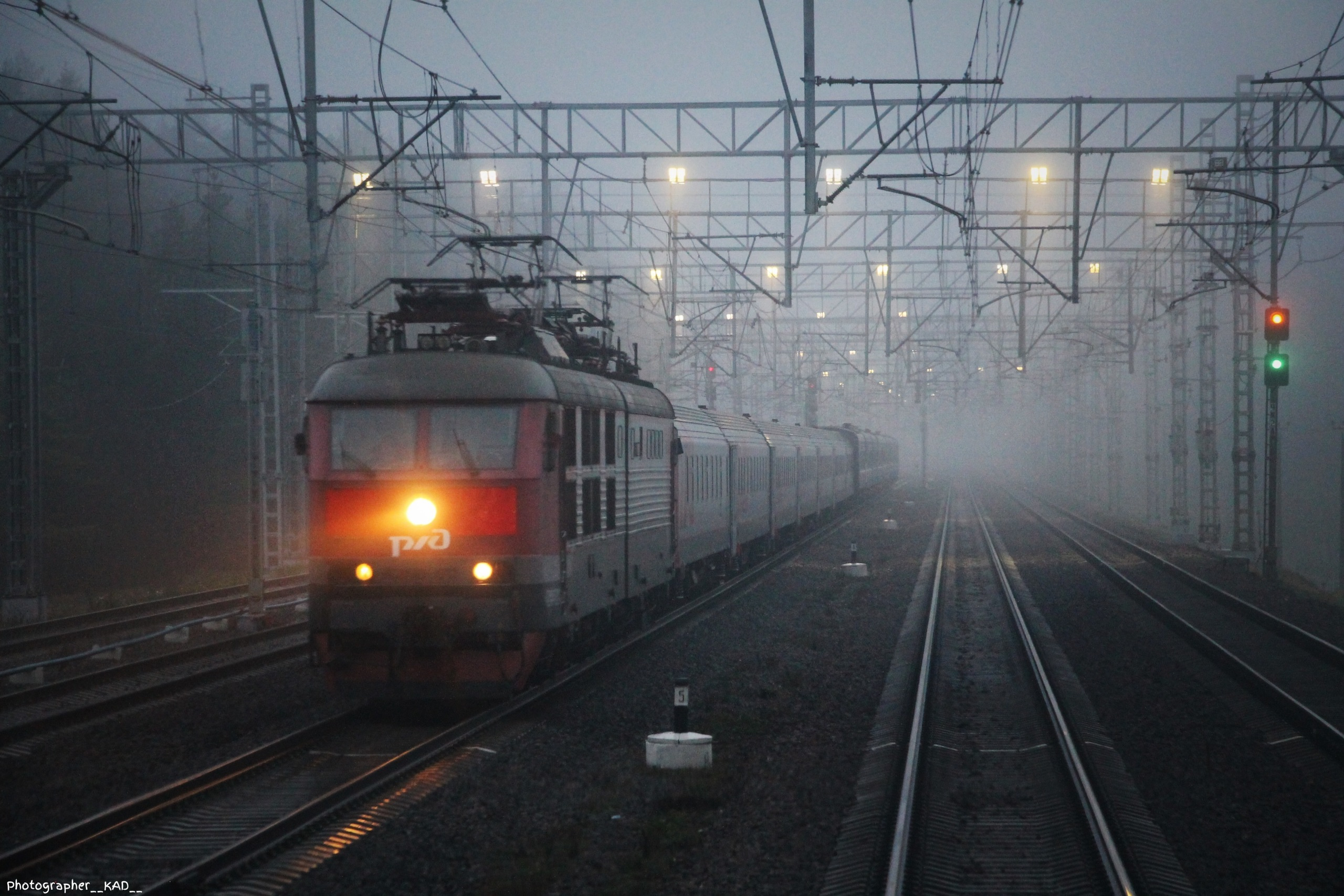 Железная дорога. Photographer K.A.D