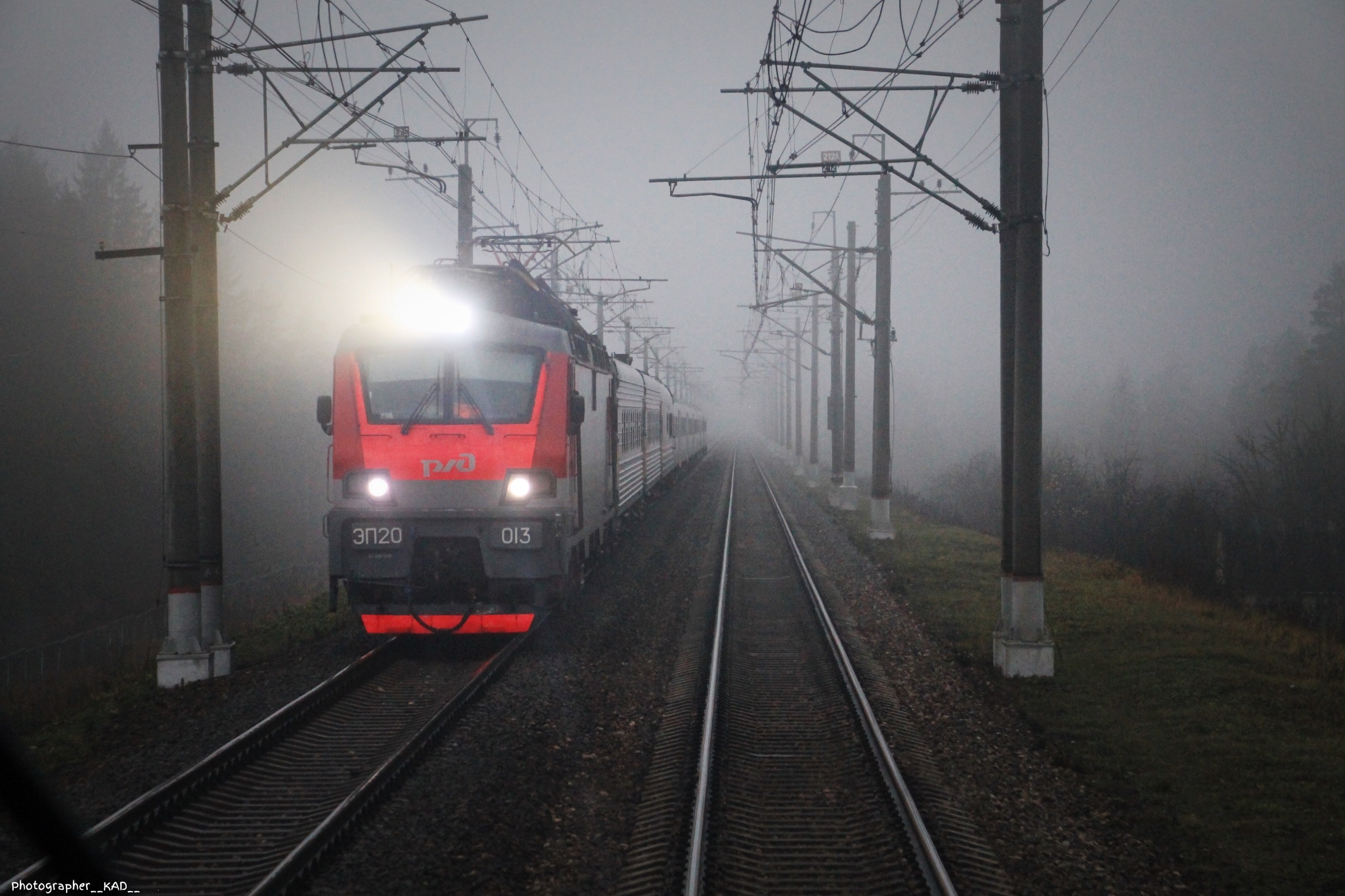 Железная дорога. Photographer K.A.D