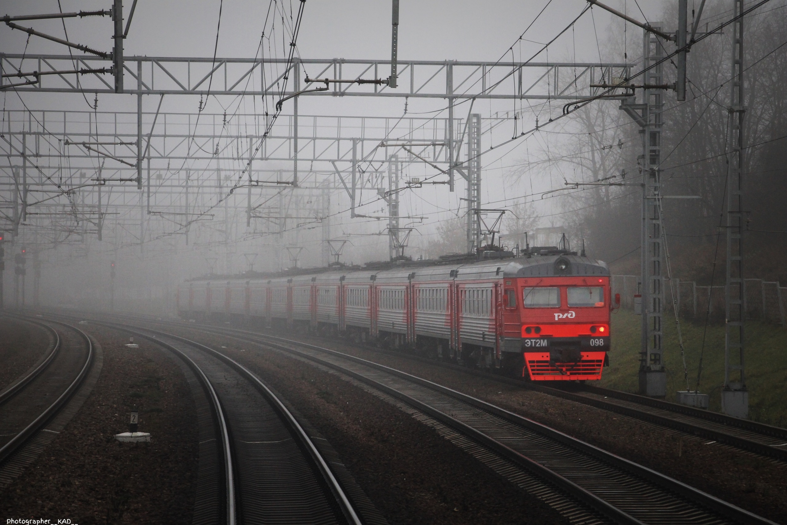 Железная дорога. Photographer K.A.D