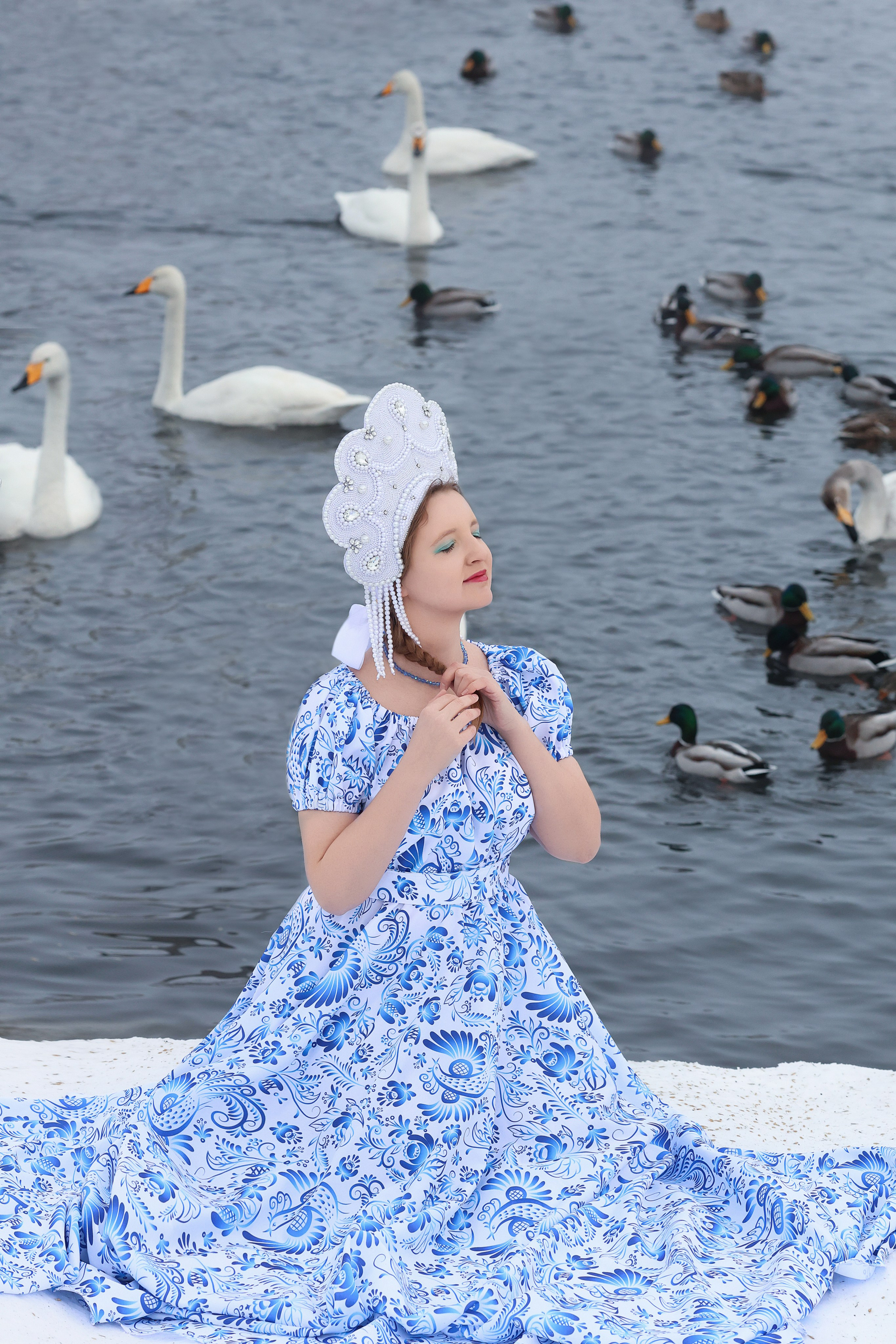 Лебединое озеро. Сказочный фотограф фотопроекты фототуры в Новосибирске и на Алтае