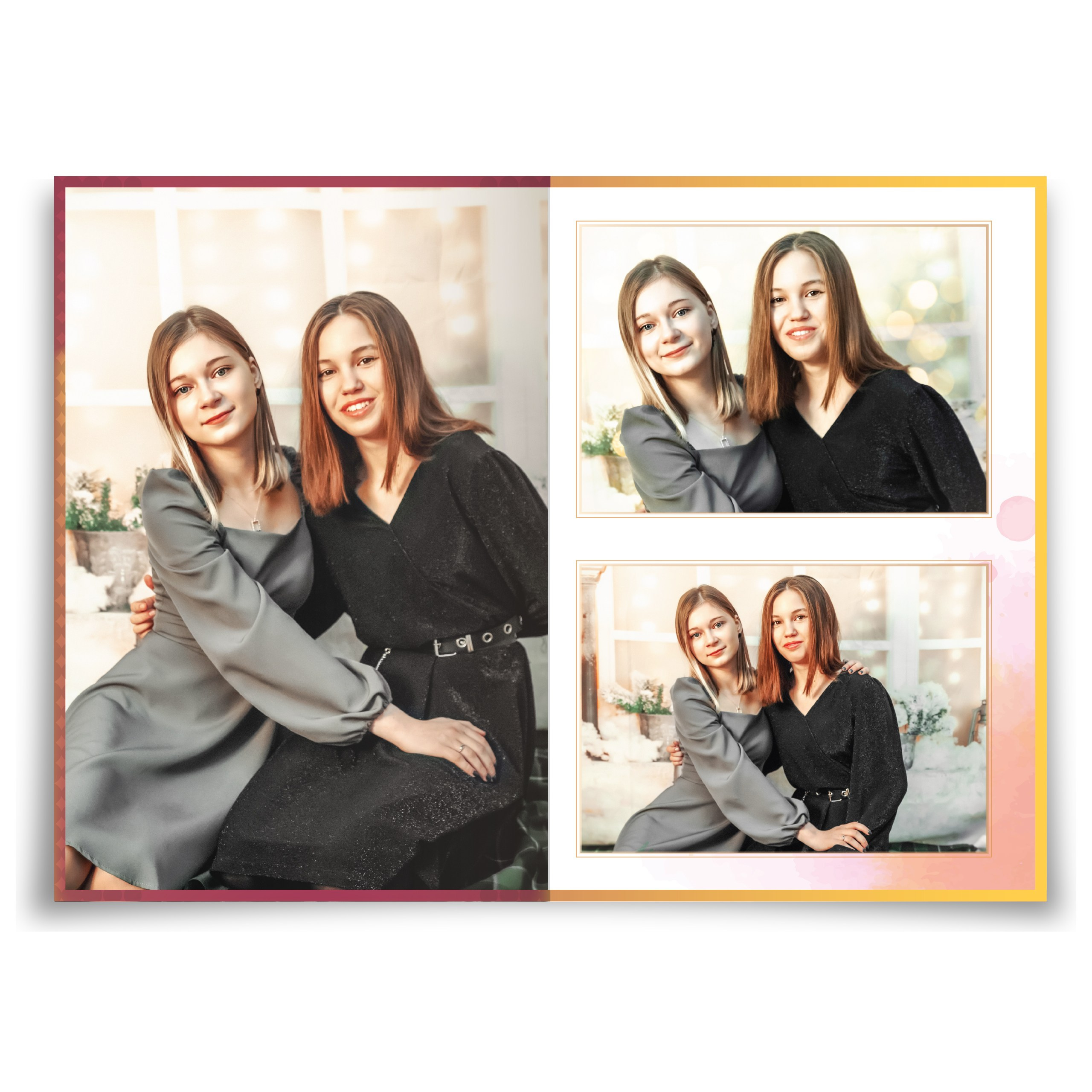 СЕМЕЙНЫЕ ФОТОКНИГИ. Выпускные альбомы. Фотограф Ксения Борисова