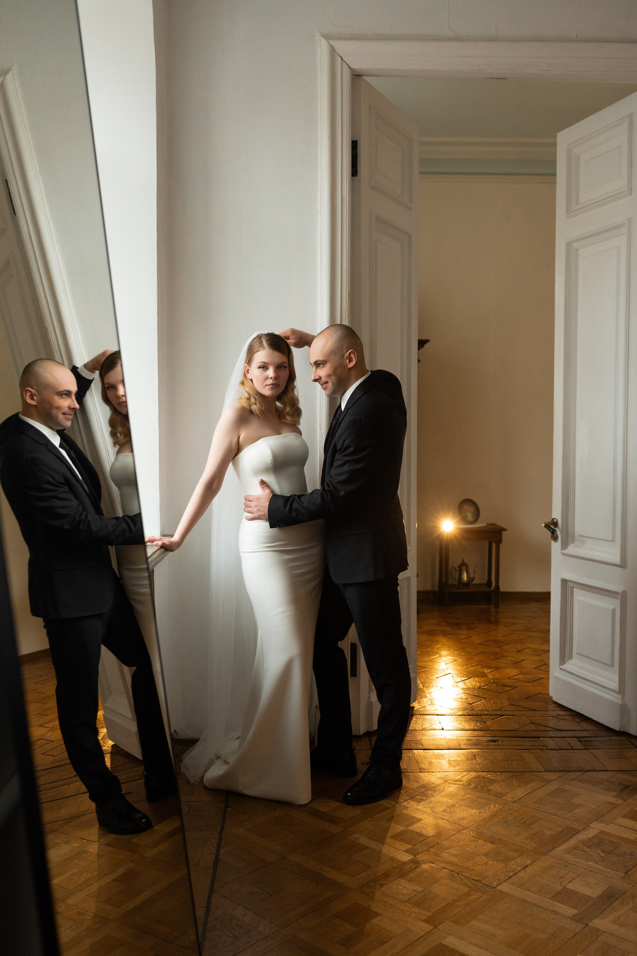 Мария и Алексей, студия 1884. Свадебный фотограф в Москве Анна Полушина