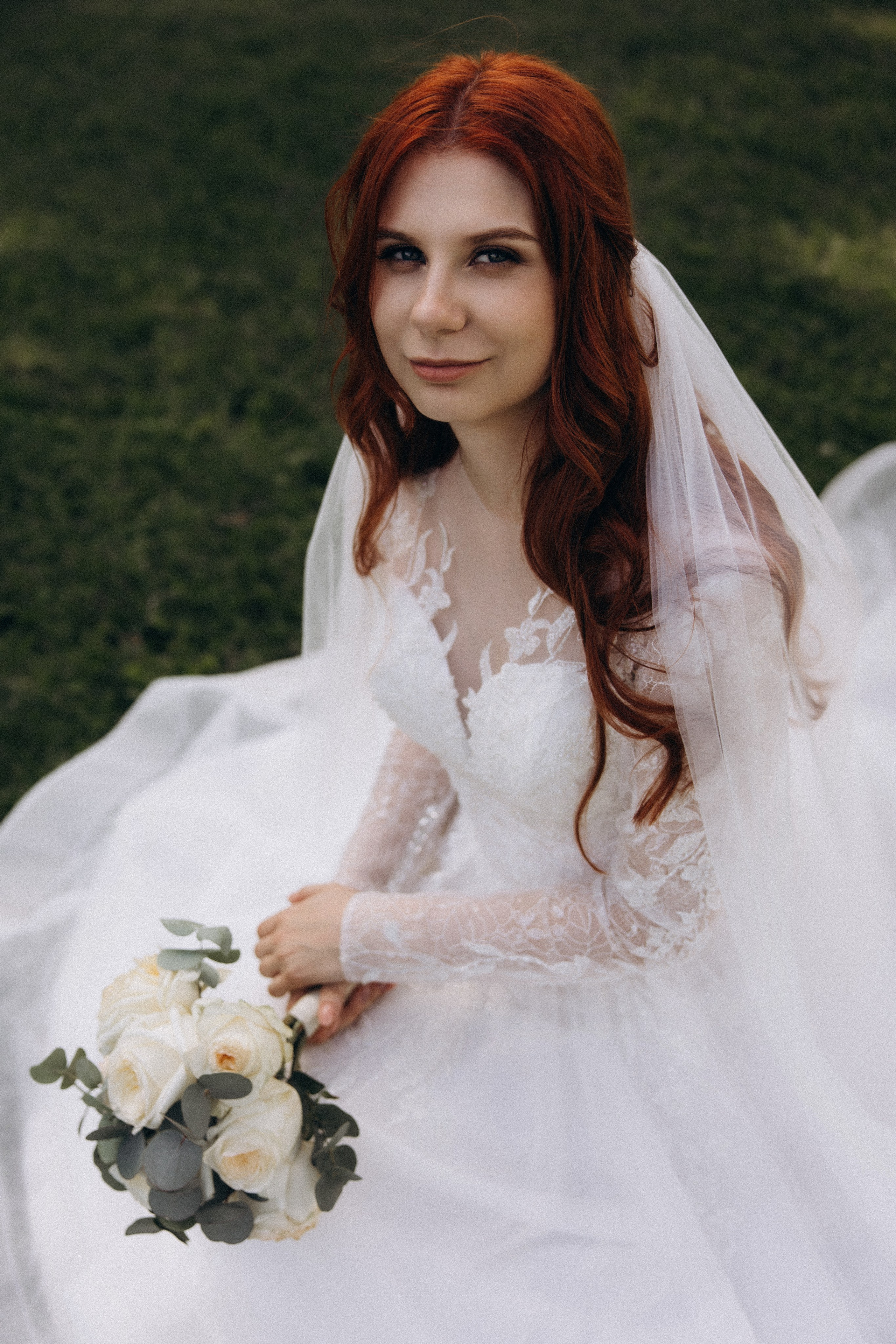 Фотосессия свадьбы Ивана и Александры в парке Горки Ленинские