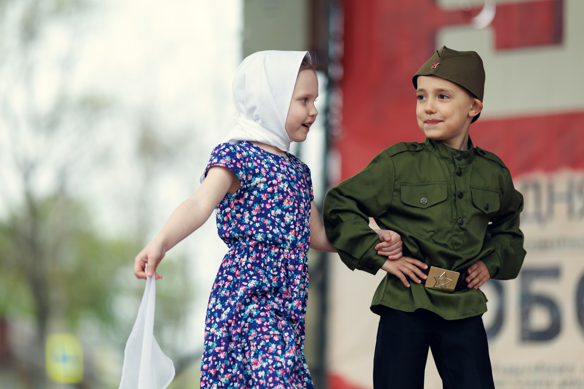 Празднование 80-летия победы над фашизмом. Славянка. Приморский край. Андрей Кровлин — фотограф в Славянке