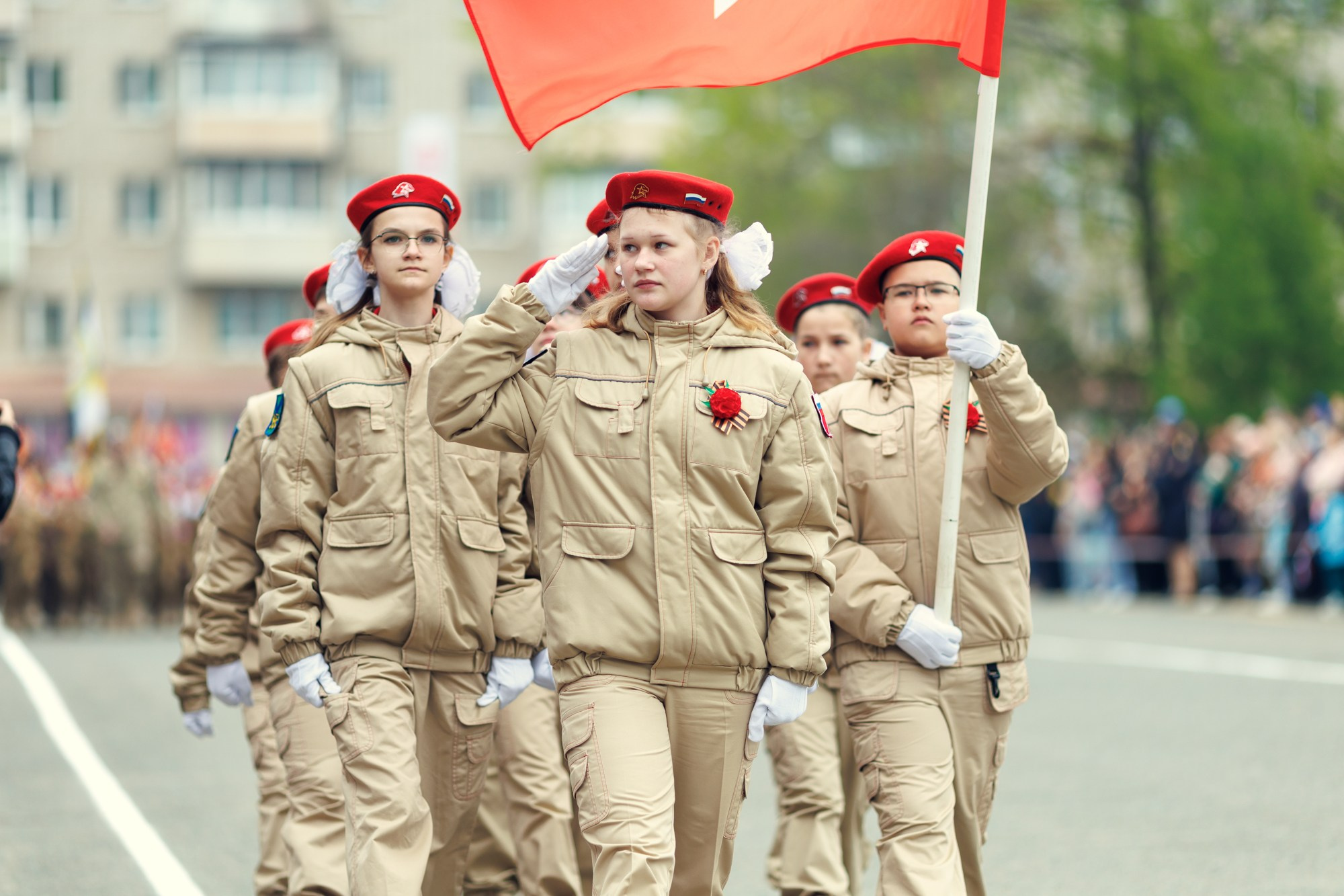 Празднование 80-летия победы над фашизмом. Славянка. Приморский край. Андрей Кровлин — фотограф в Славянке