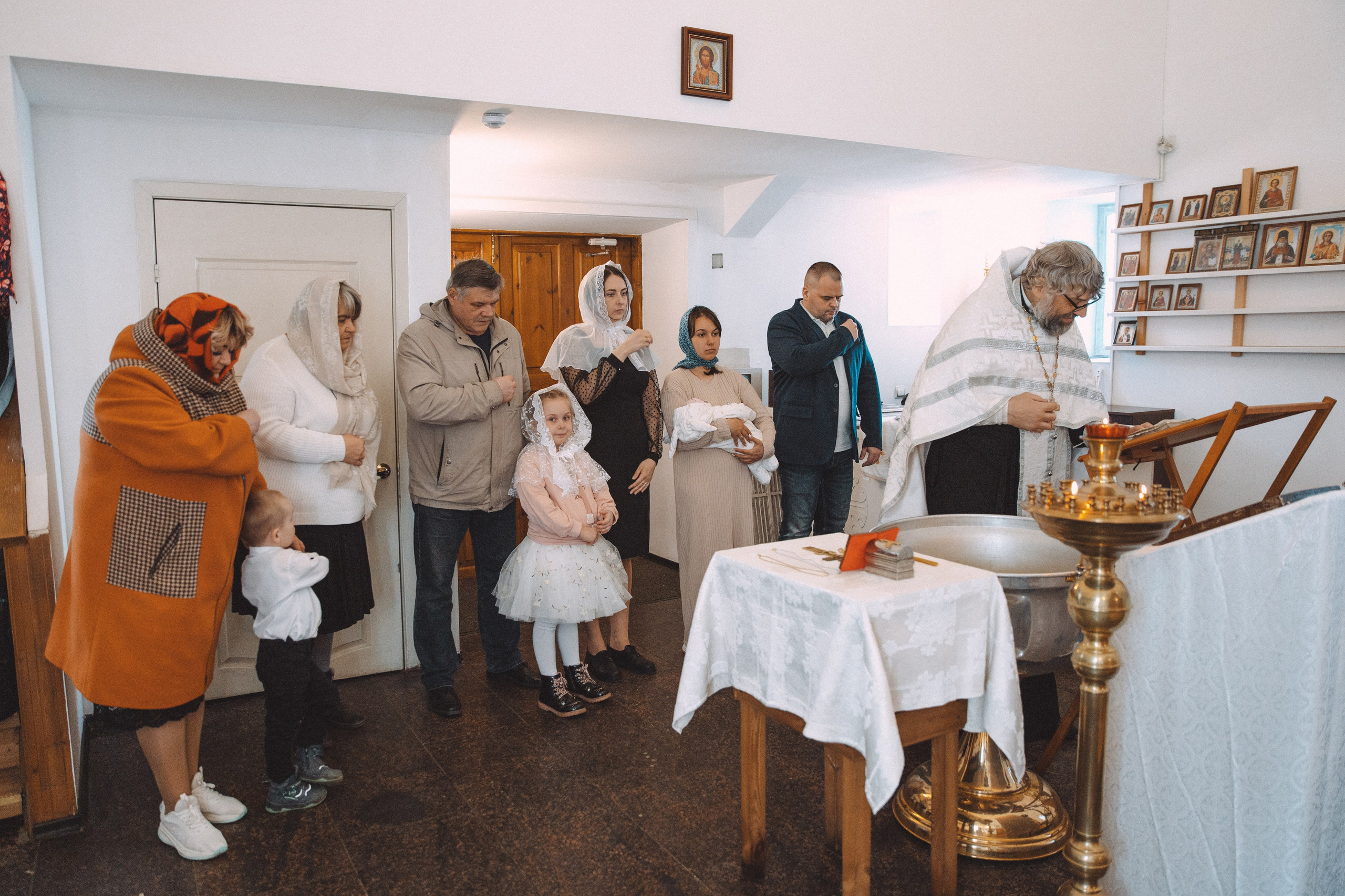 Крещение Маргариты. Свадебный фотограф, Екатерина Малова. Фотосессии. Съемка в Спб и ЛО