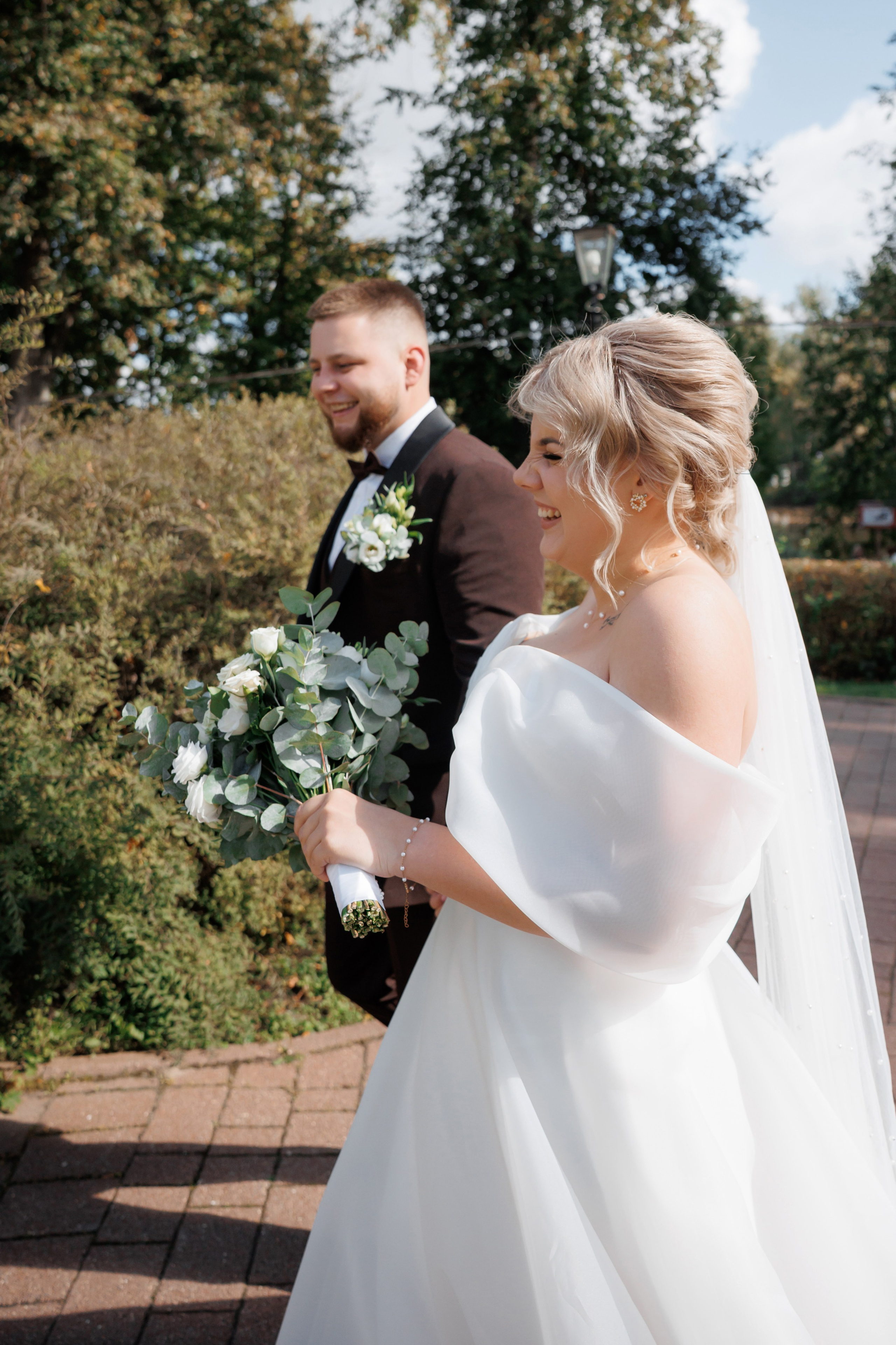 Регистрация и прогулка в Остафьево. Свадебный и репортажный фотограф (Москва, Королев и другие)