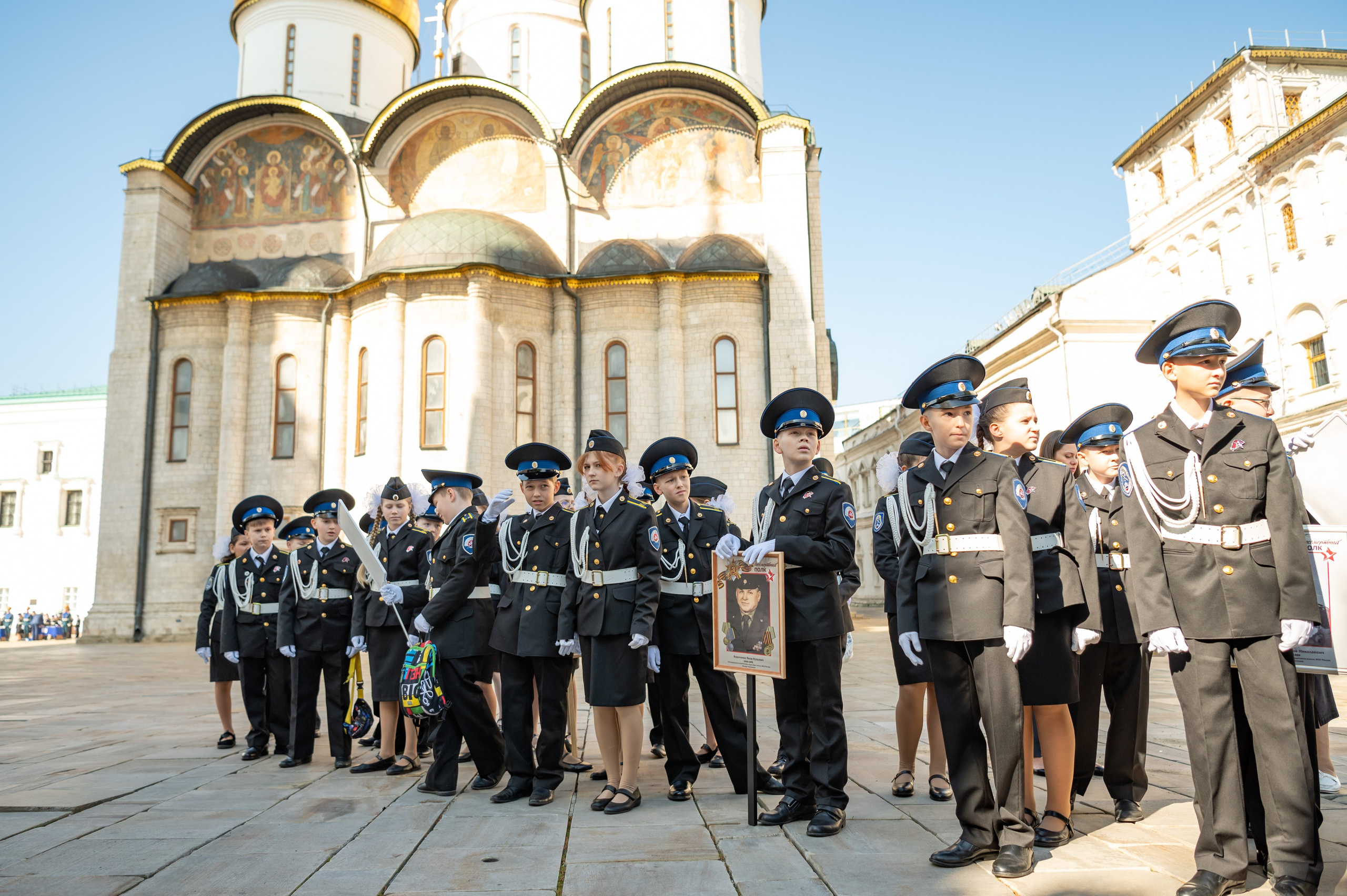 Фотосессия Присяги кадетов «Школа 1231 им. В. Д. Поленова». Детский и семейный фотограф г. Москва Оксана Катаджи