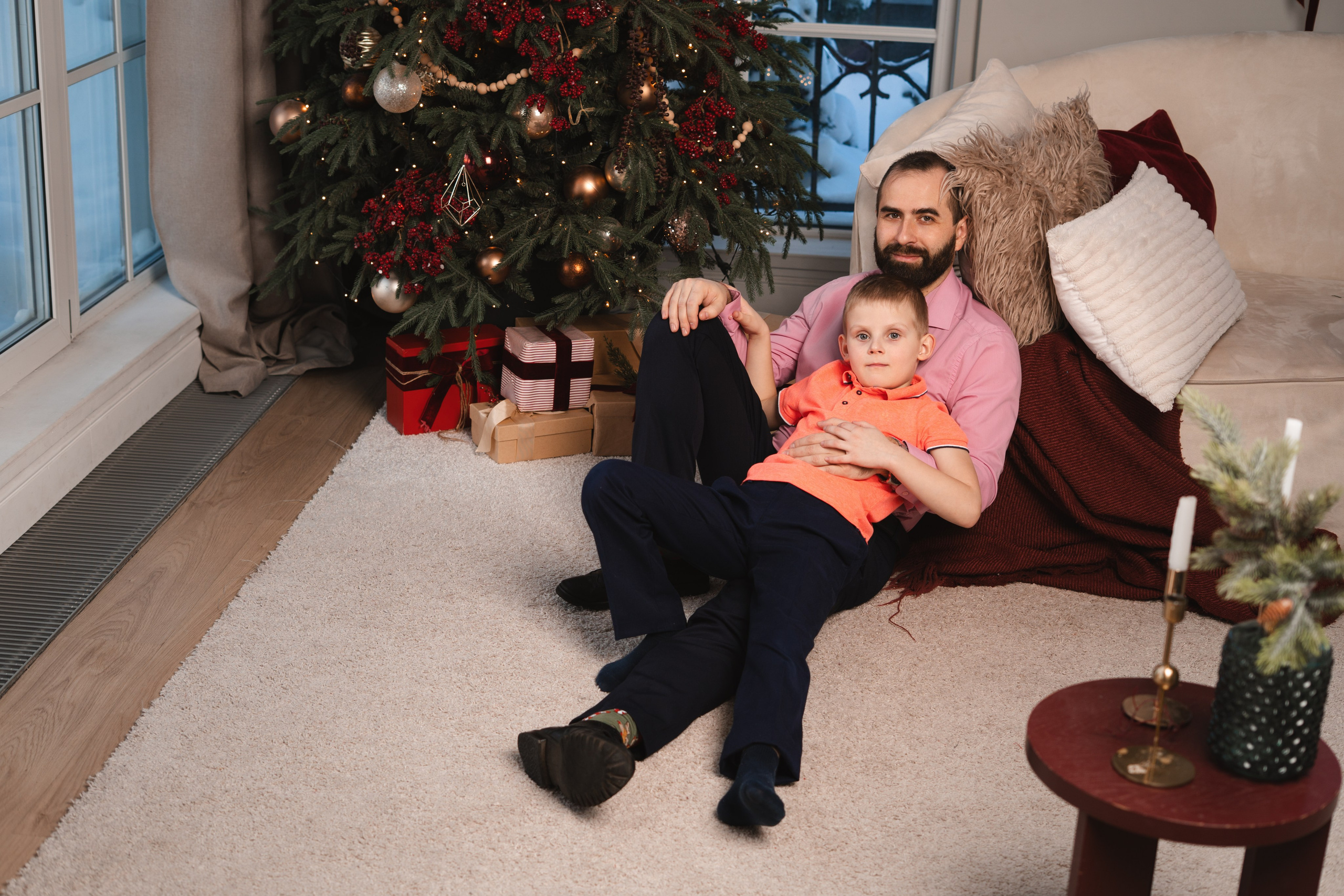 Семейная съемка в студии, дома. Семейный и детский фотограф в Санкт-Петербурге Анна Никитина