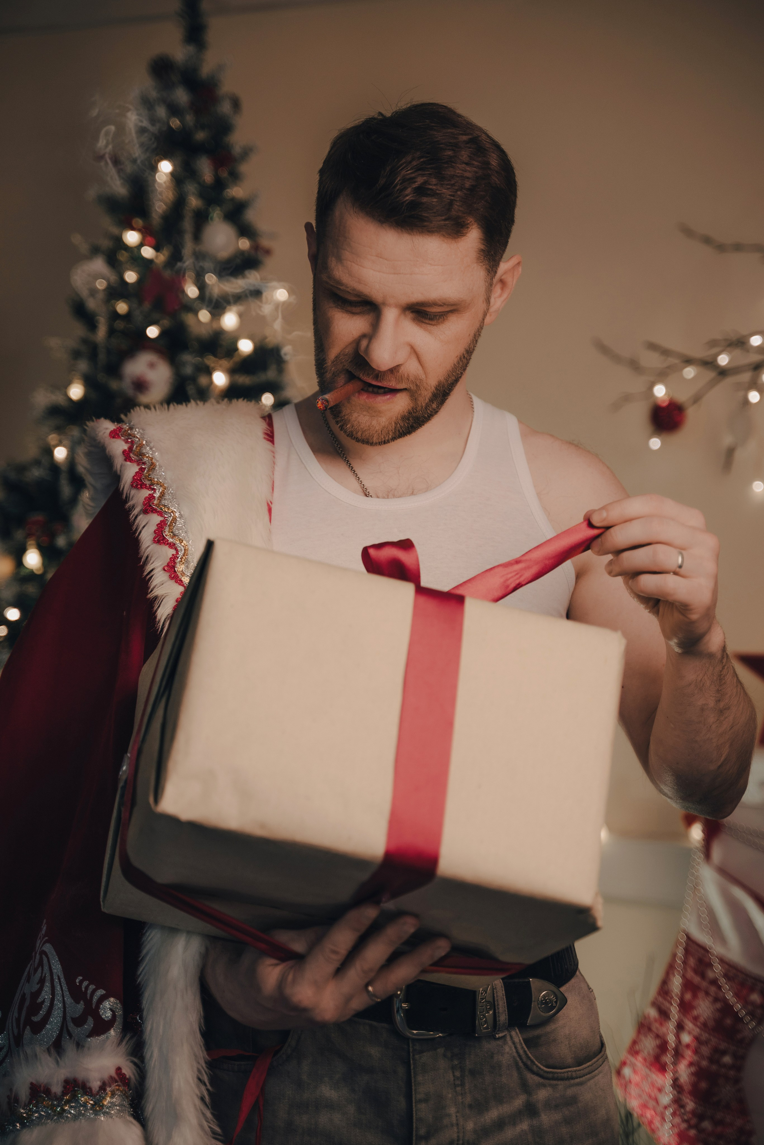 Плохой Санта. Фотограф Екатерина Шишкина. Питкяранта. Карелия