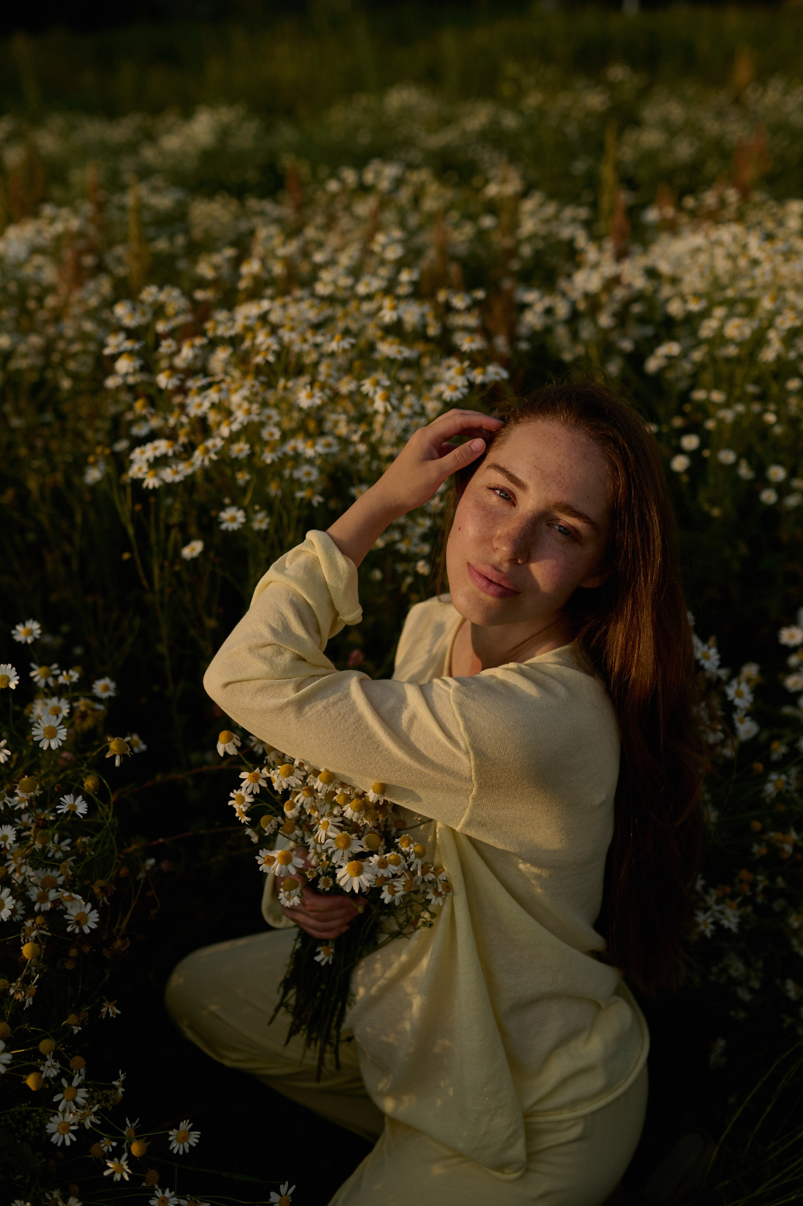 Рома, Оля, Максим и ромашки. Семейный и свадебный lifestyle-фотограф в Москве Мария Петрова