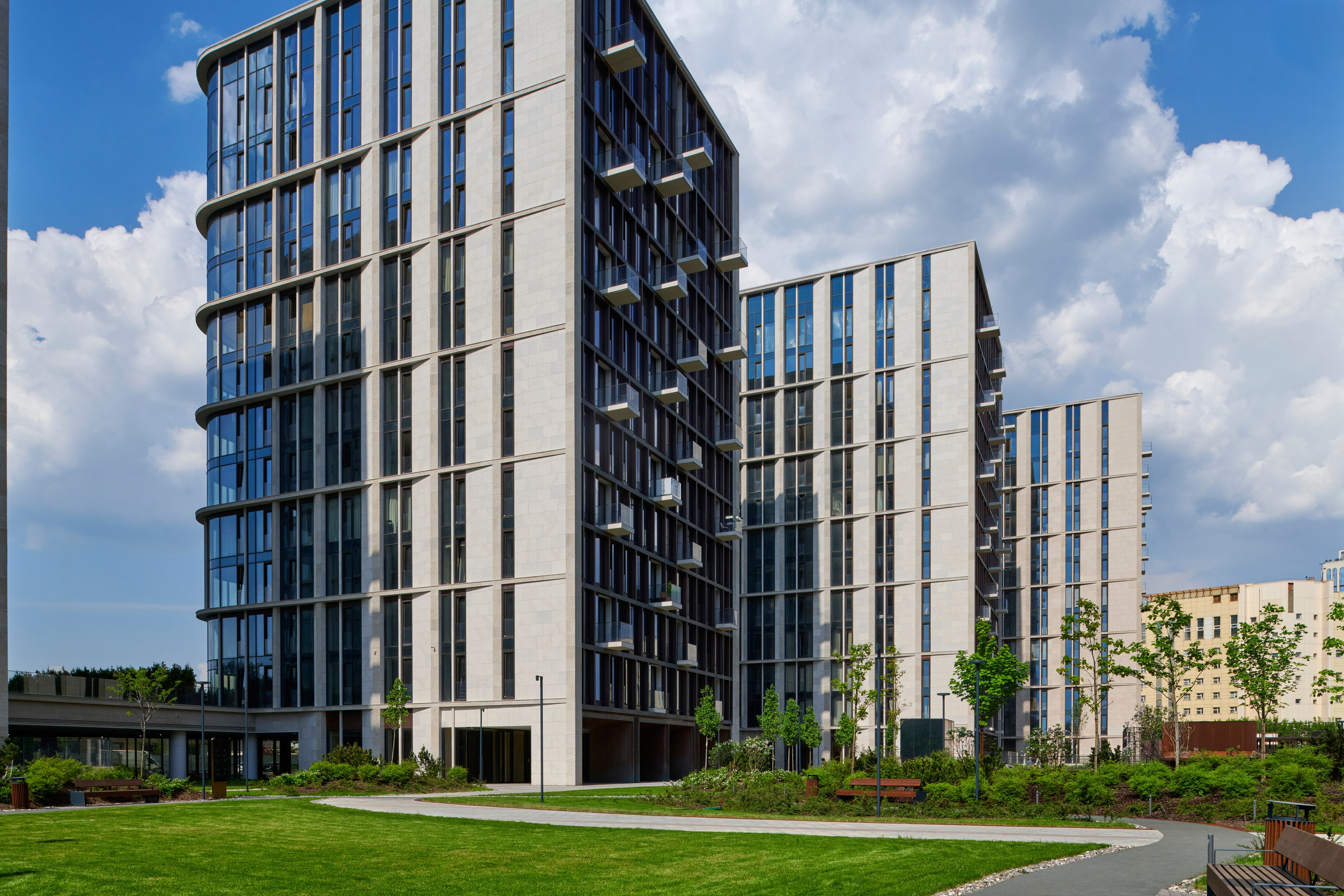 Victory Park Residences. Интерьерный и архитектурный фотограф Москва и МО. Роман Свободный