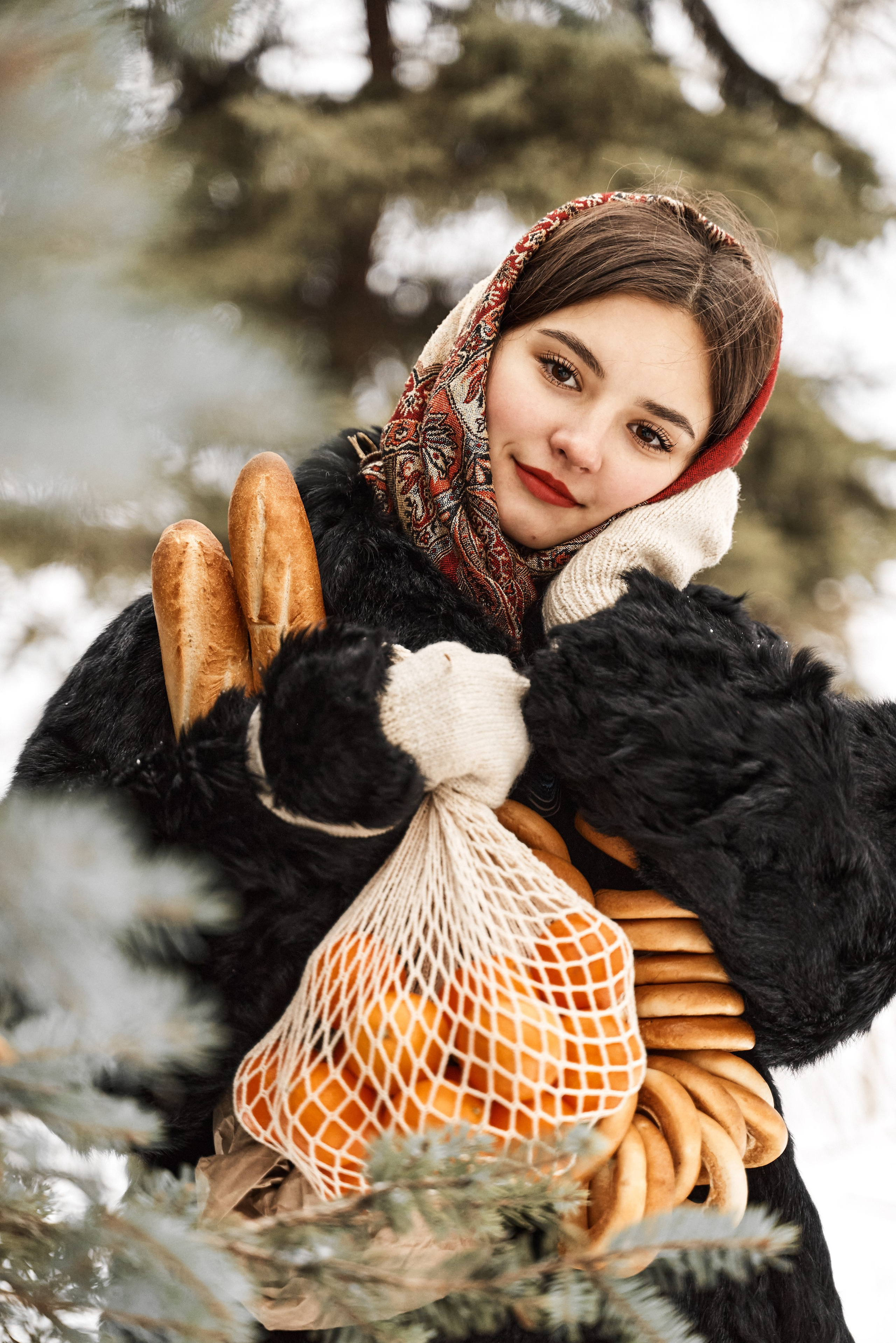 Звенит январская вьюга. Детский и семейный фотограф Шемарова Ольга