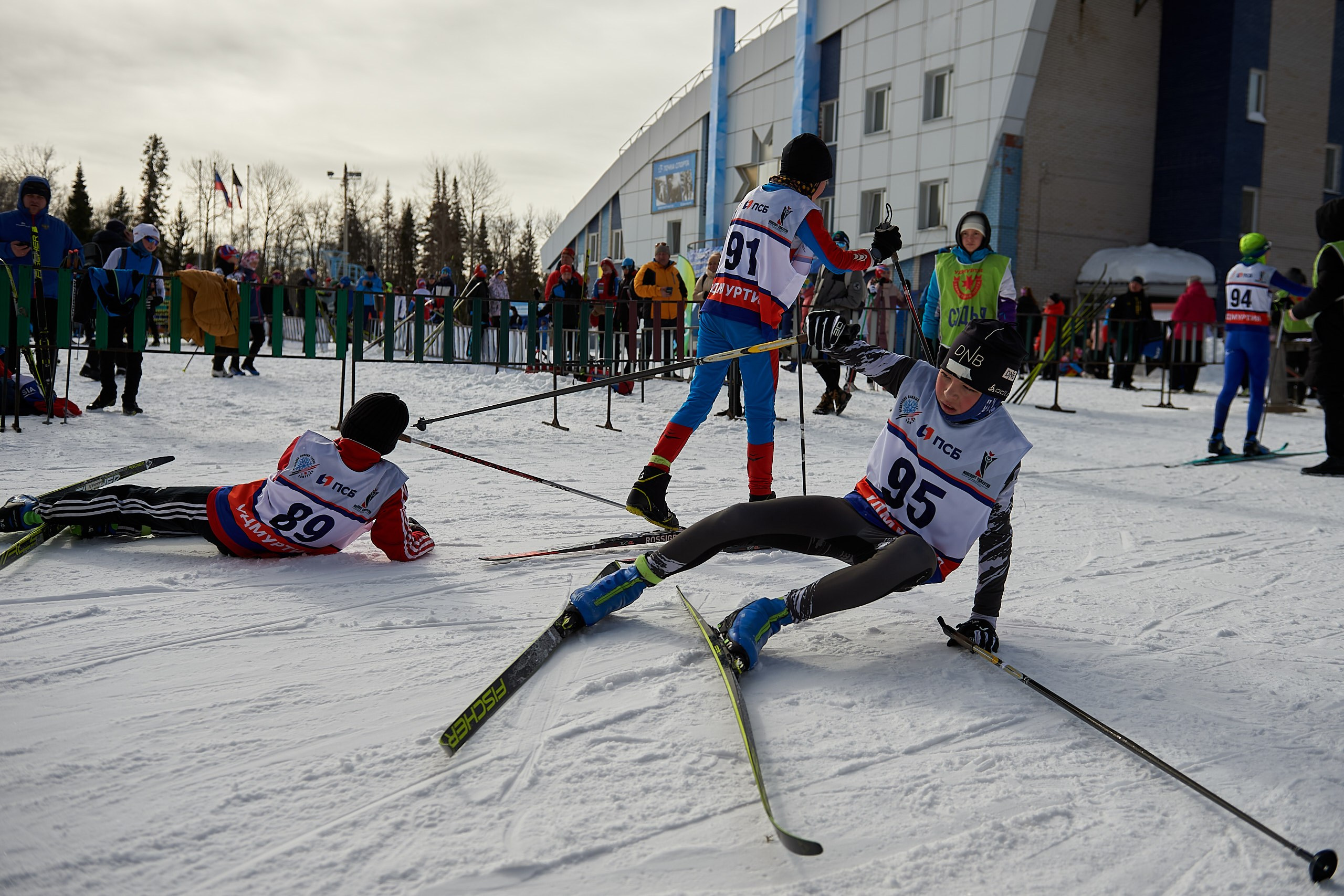 Всероссийские соревнования по лыжным гонкам «Пионерская правда». Ижевс. Спортивный репортажный фотограф в Ижевске Сергей Мерзляков
