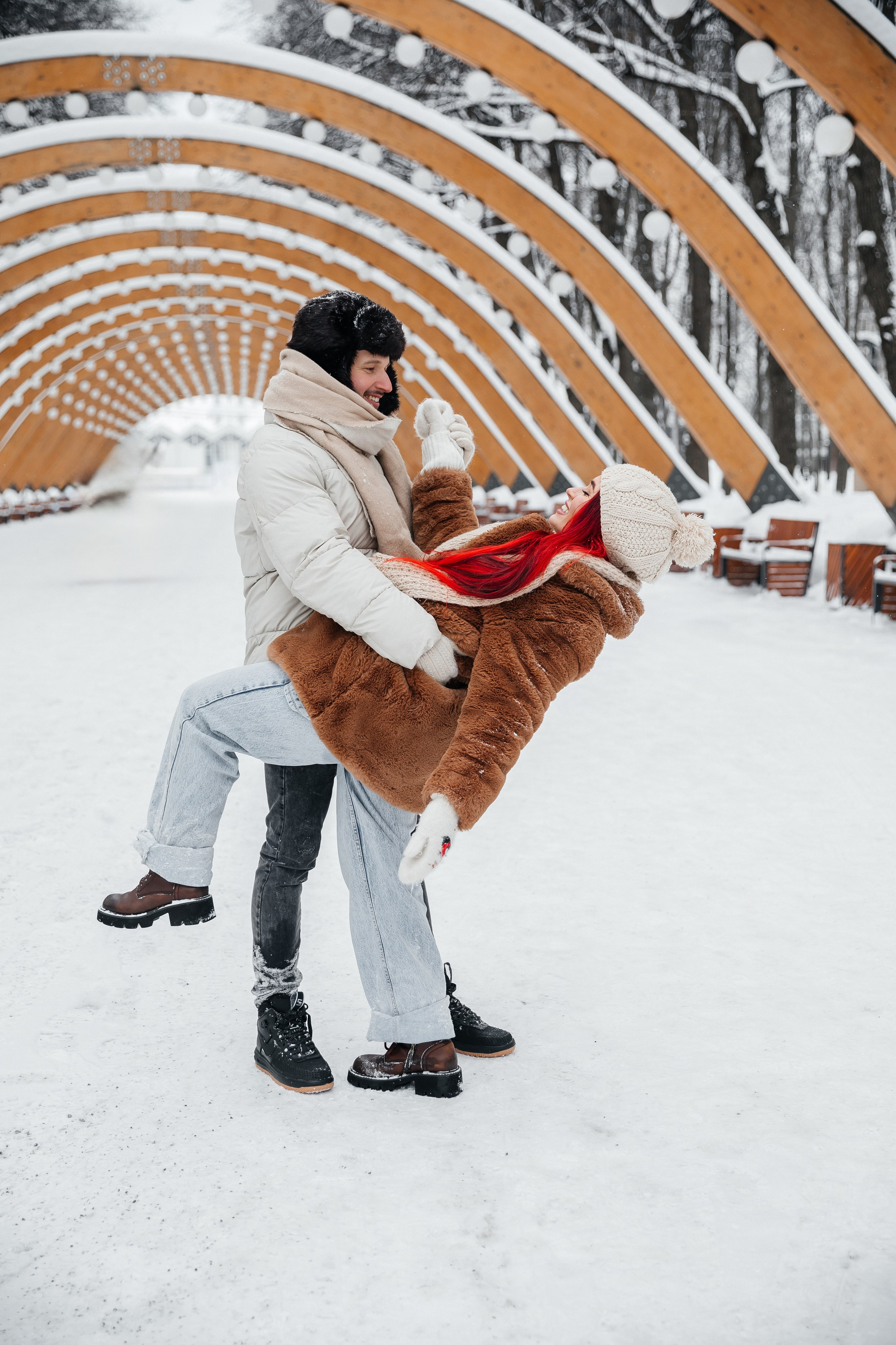 Тоня и Артур в парке Сокольники. Фотограф мероприятий в Москве Наталья Петракова