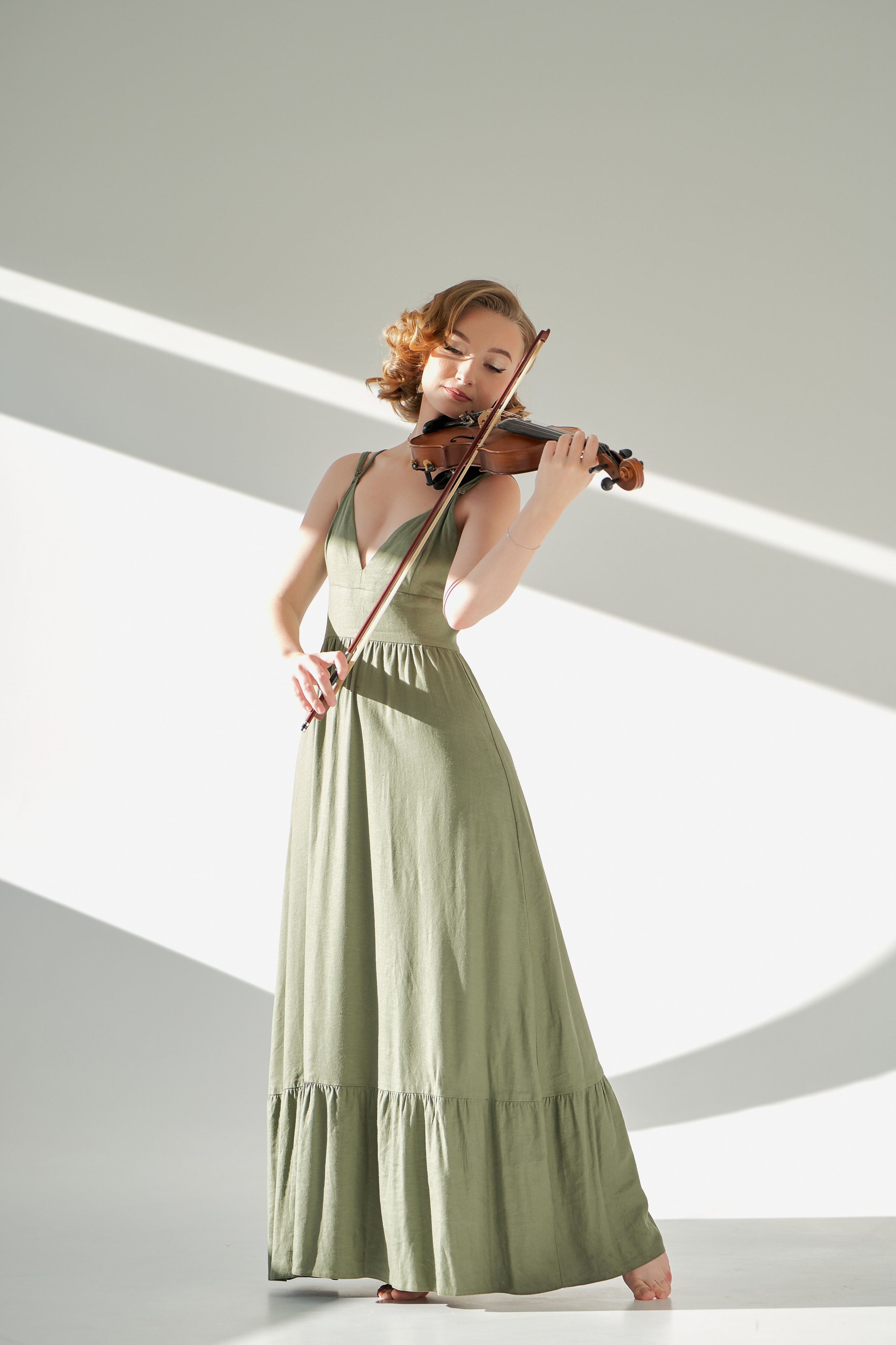 Портретная съёмка в студии на циклораме. Мартазова Екатерина фотограф. Екатеринбург