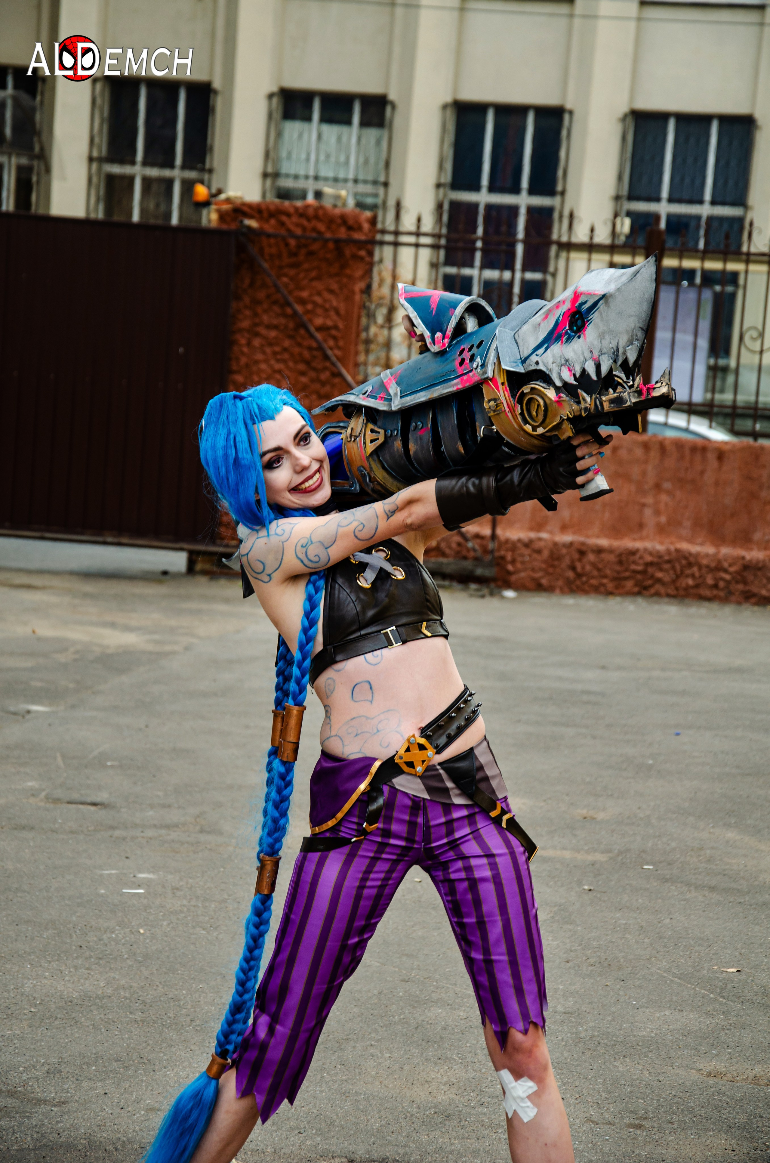 Аркейн, Ви, Джинкс, Лига Легенд персонажи косплей фото