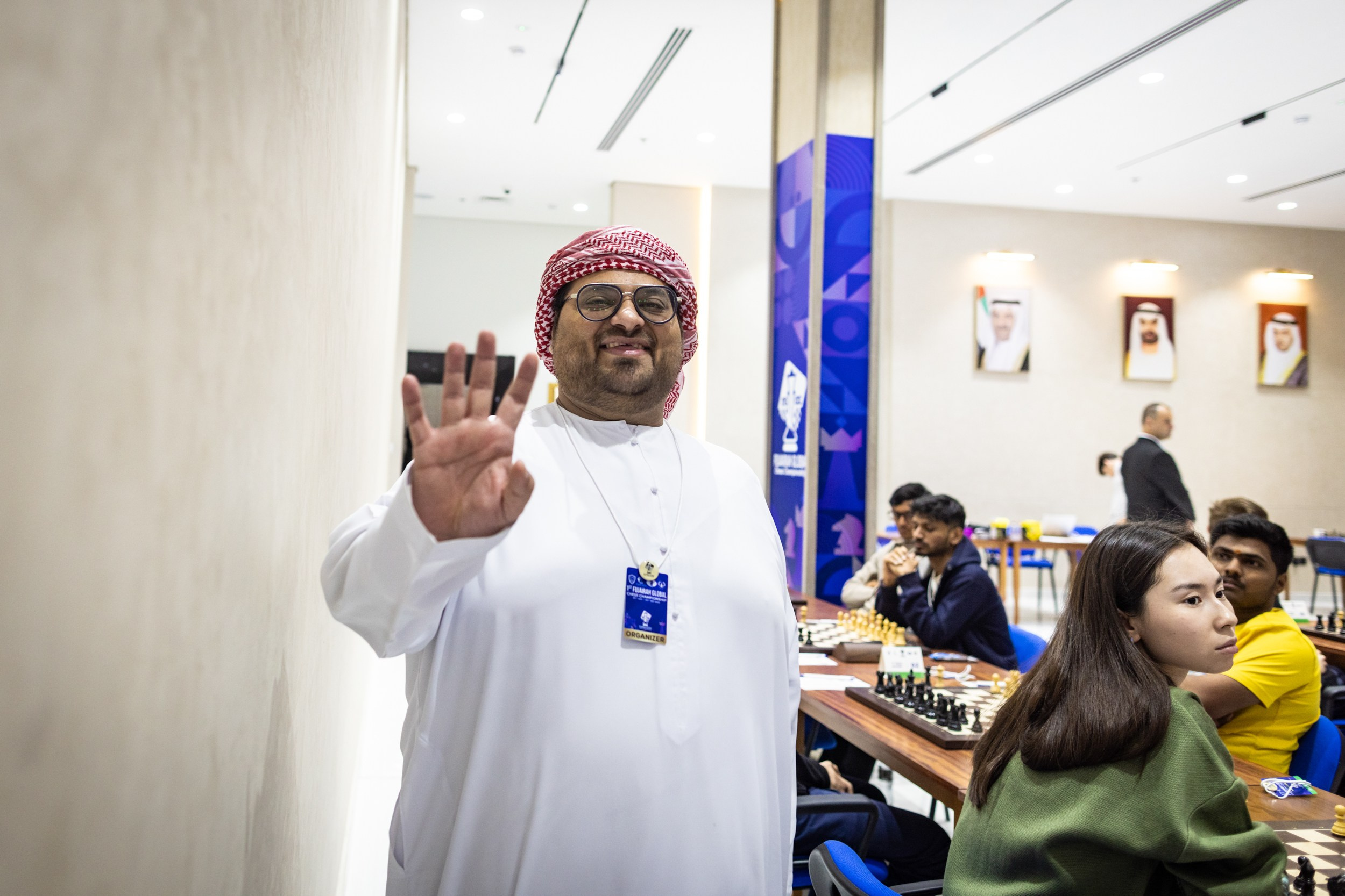 2025.08.29 1st. FUJAIRAH GLOBAL Chess Championship — Round6. Фотограф Анна Штурман (репортажная съёмка любых событий и мероприятий) Anna Shtourman photographer