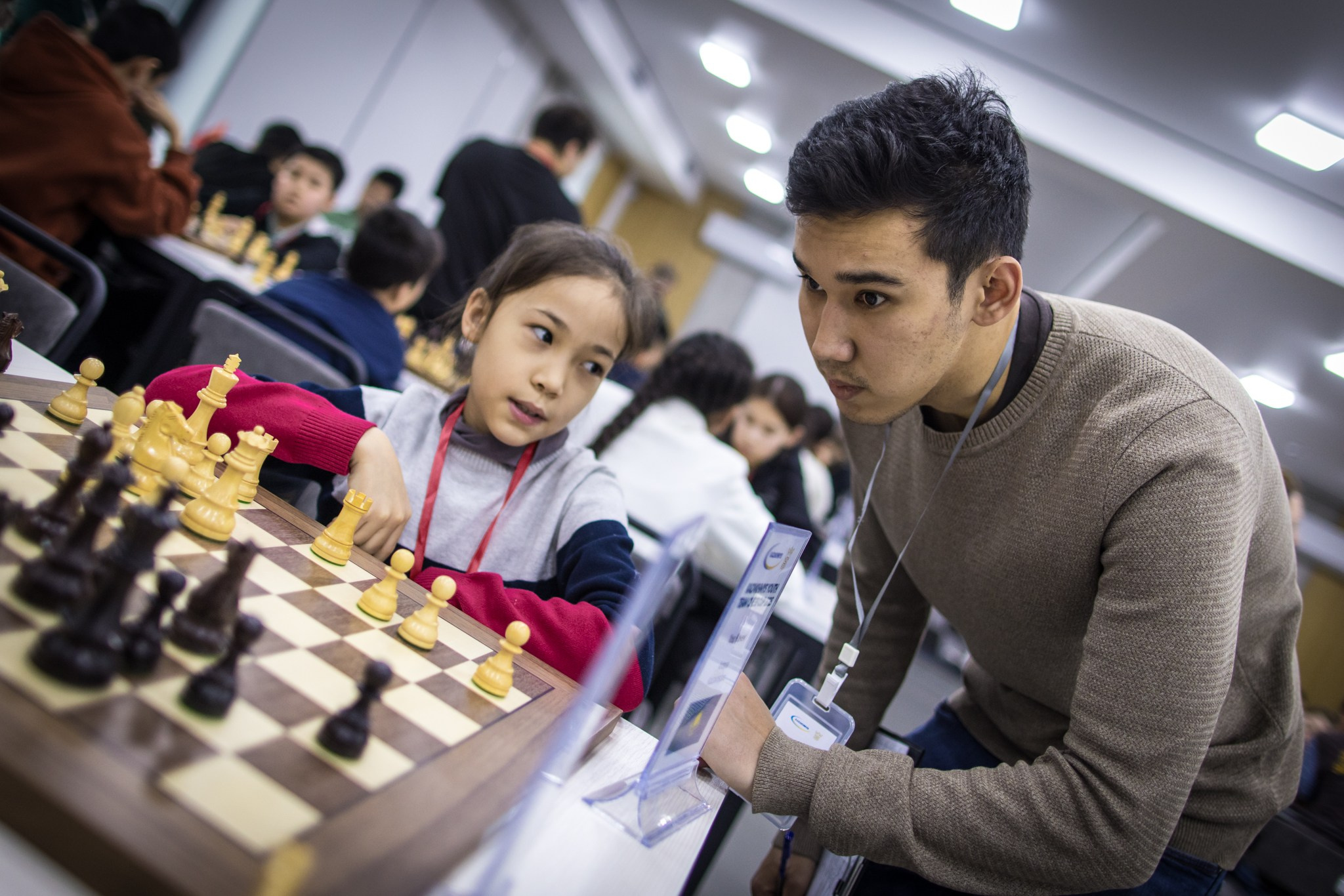 2025.02.01 KAZAKHMYS Youth Team Chess CUP 2025 — Day1_rapid. Фотограф Анна Штурман (репортажная съёмка любых событий и мероприятий) Anna Shtourman photographer