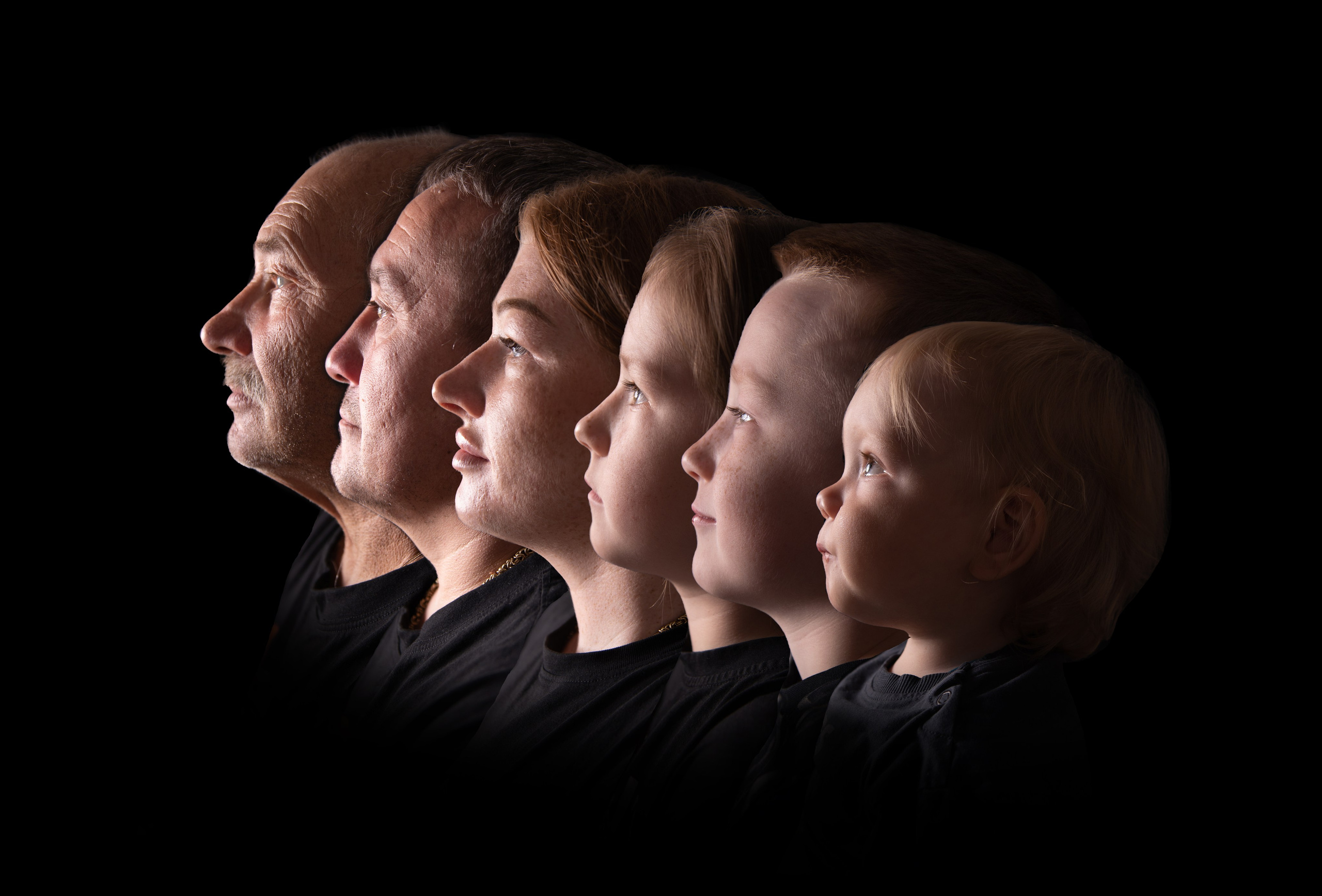 Портрет поколений. Детский фотограф Магадан