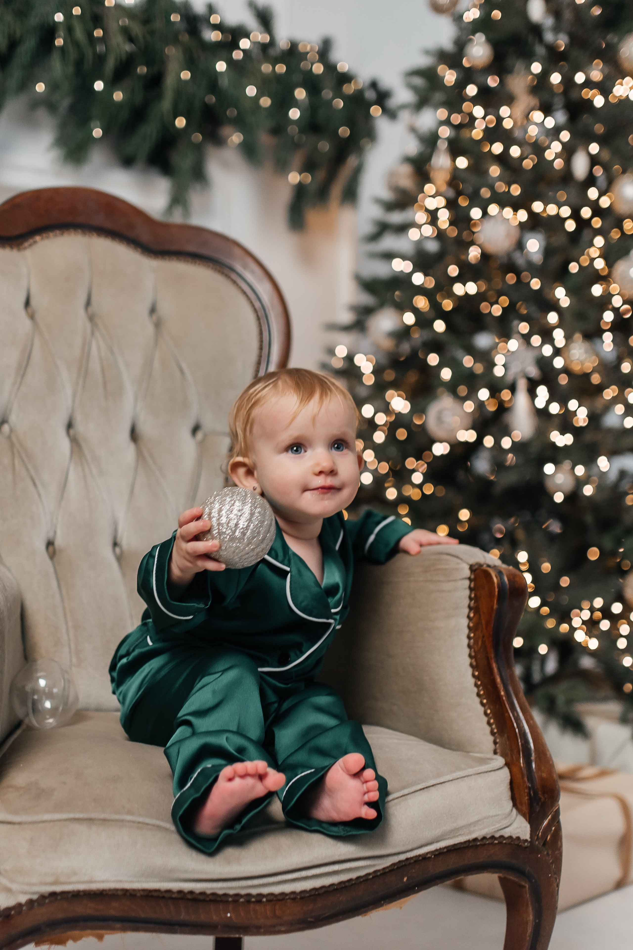 Мама, папа, дочь (атласные пижамы). Фотограф в Дзержинске Наташа Баева