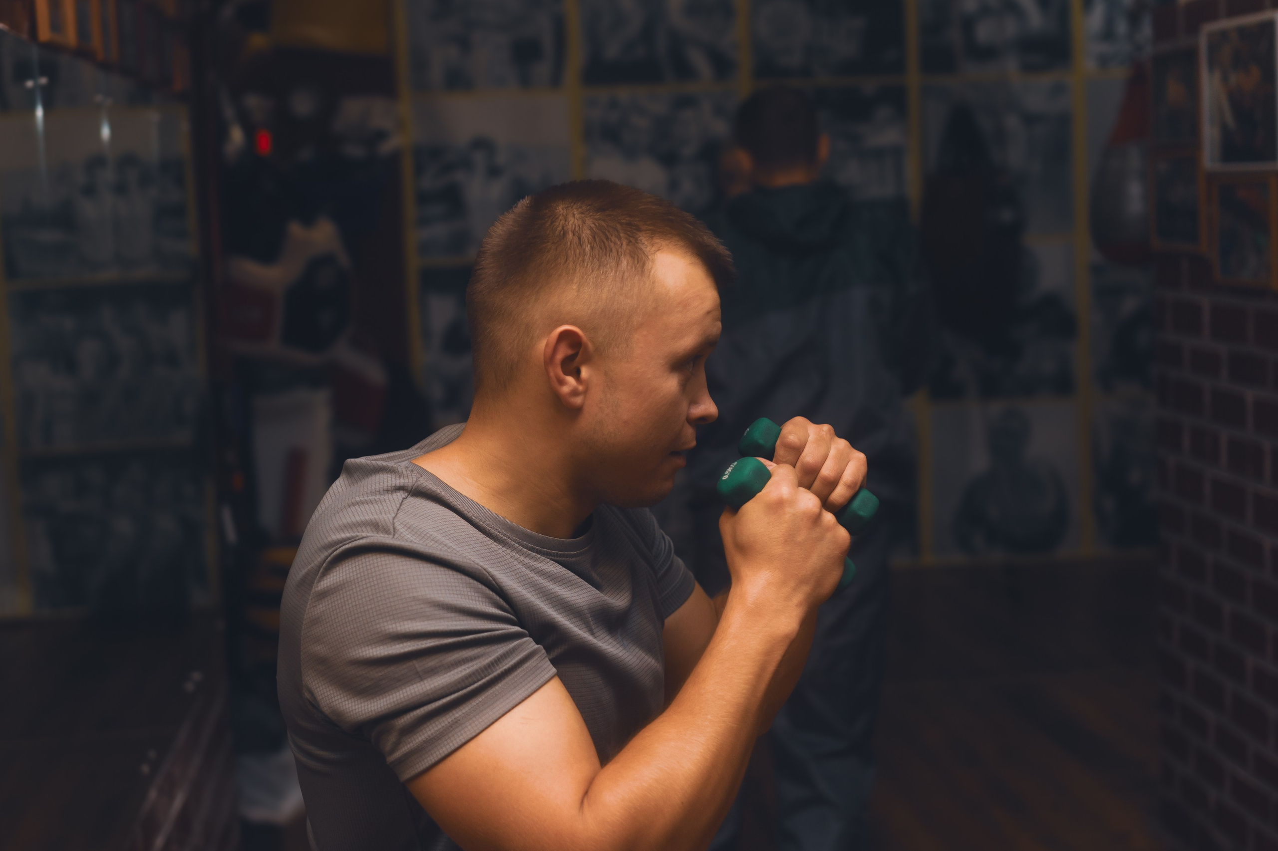 Тренировка по боксу в клубе Golden gloves Minsk