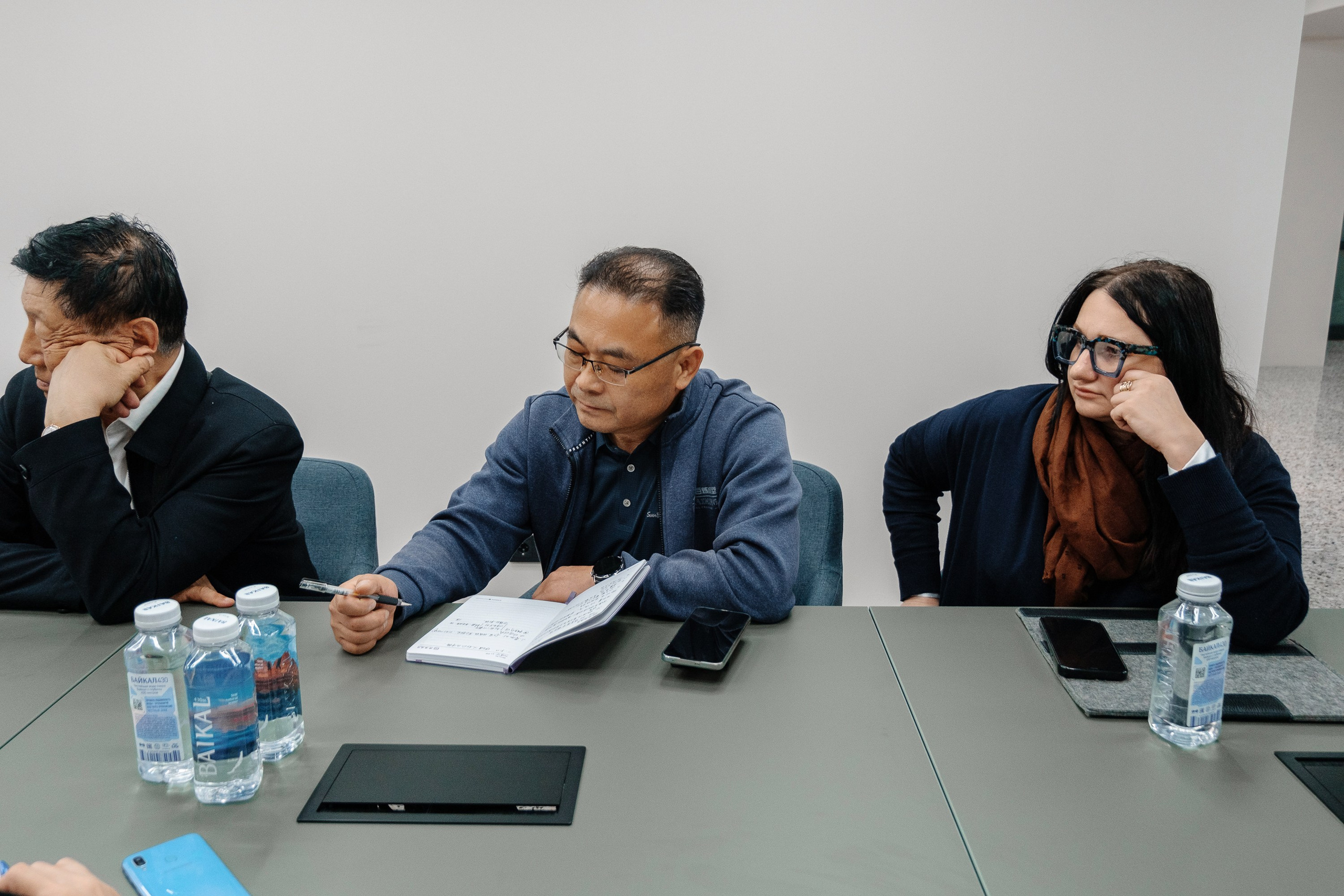 Делегация Китая в Ивановской текстильной компании