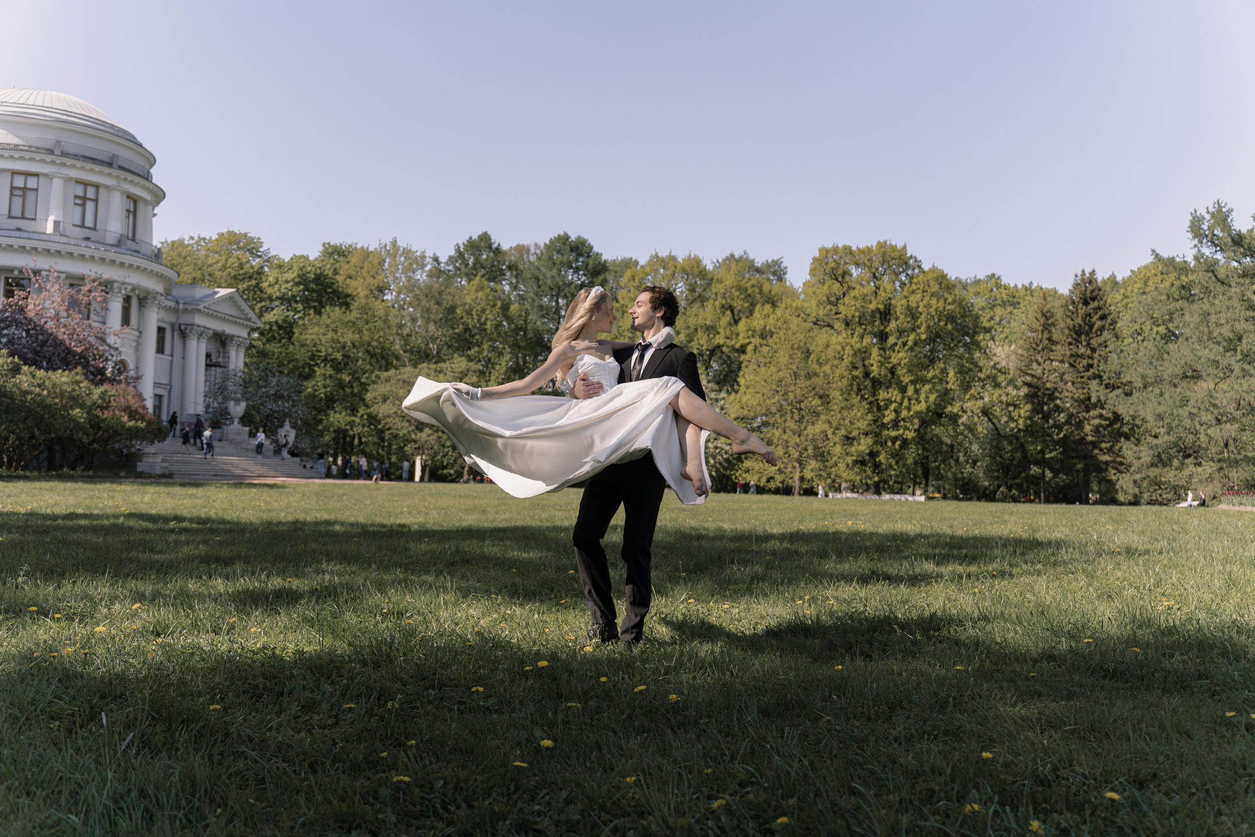 Свадьба, ЦПКИО и Елагин остров. Фотограф Оксана Шавва