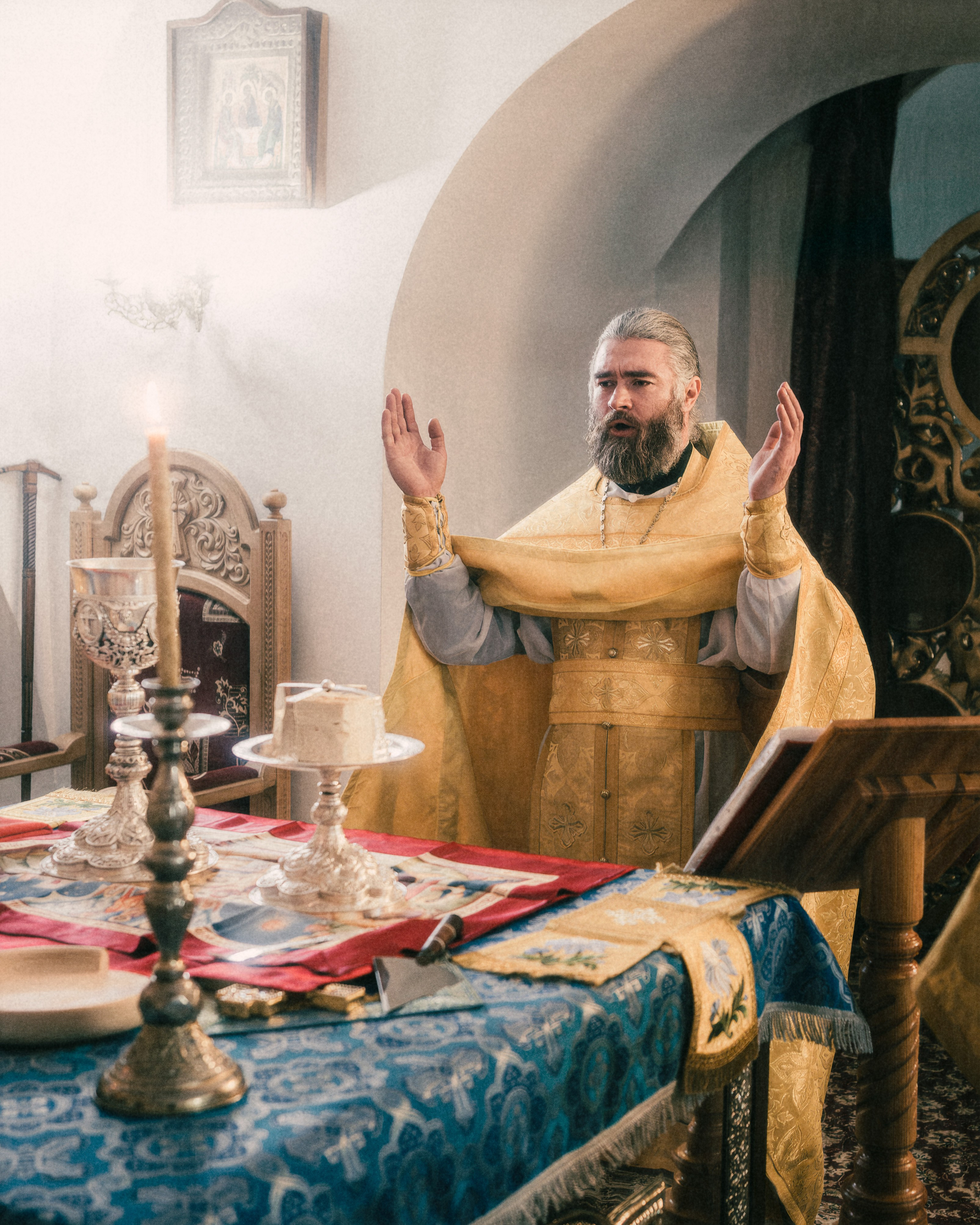 Ночное богослужение. Фестиваль Братья Зима 2025. Фотограф в Москве Максим Скоробогатов