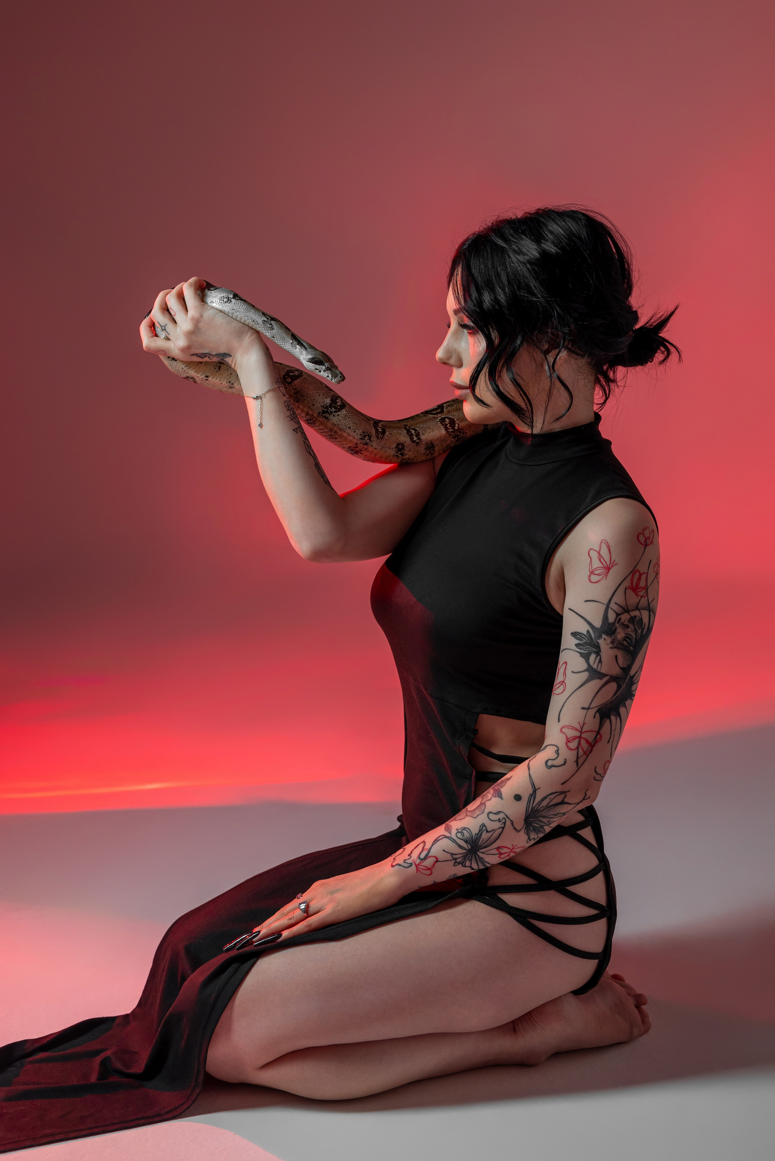 Фотопроект со змеёй 2025 г. Фотограф в городе Салават