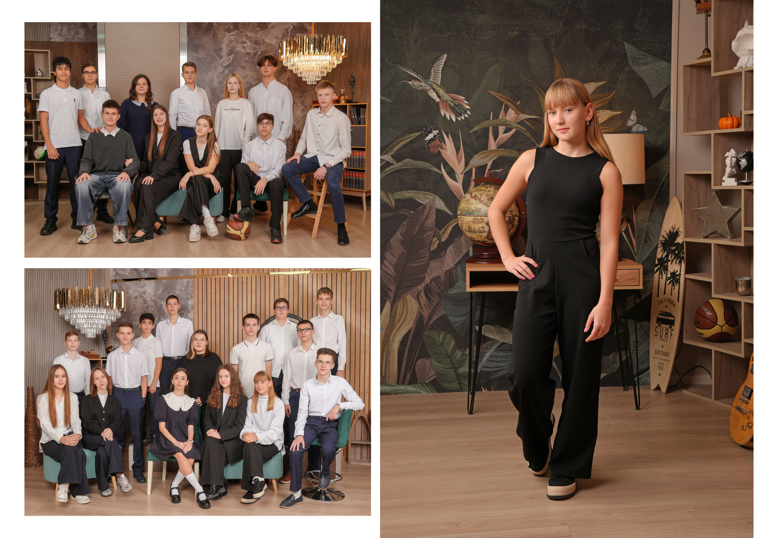 ШКОЛА 2 — 9 «А» класс. Красивый выпускной альбом в Краснодаре