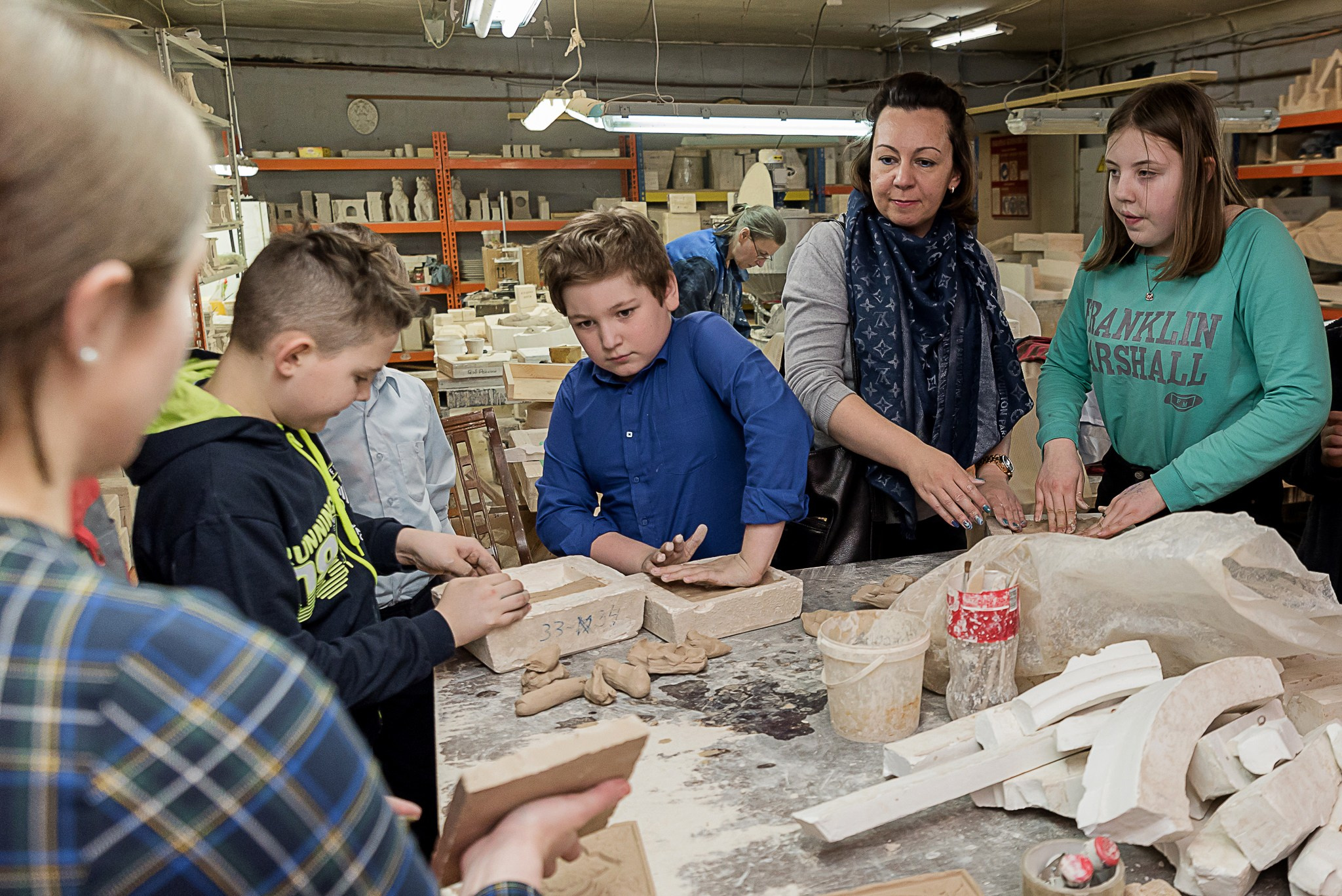 Экскурсия в цех по производству керамики. Свадебный и семейный фотограф из Санкт-Петербурга Климов Анатолий