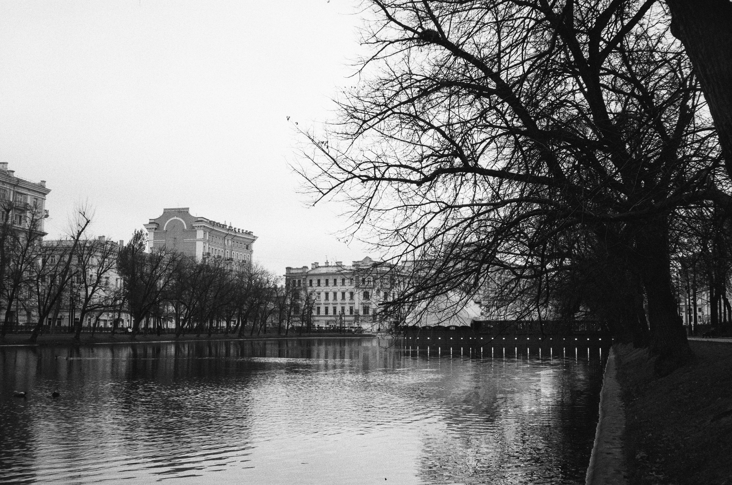 Чистые пруды, Покровка, Потаповский переулок / Ricoh FF-1