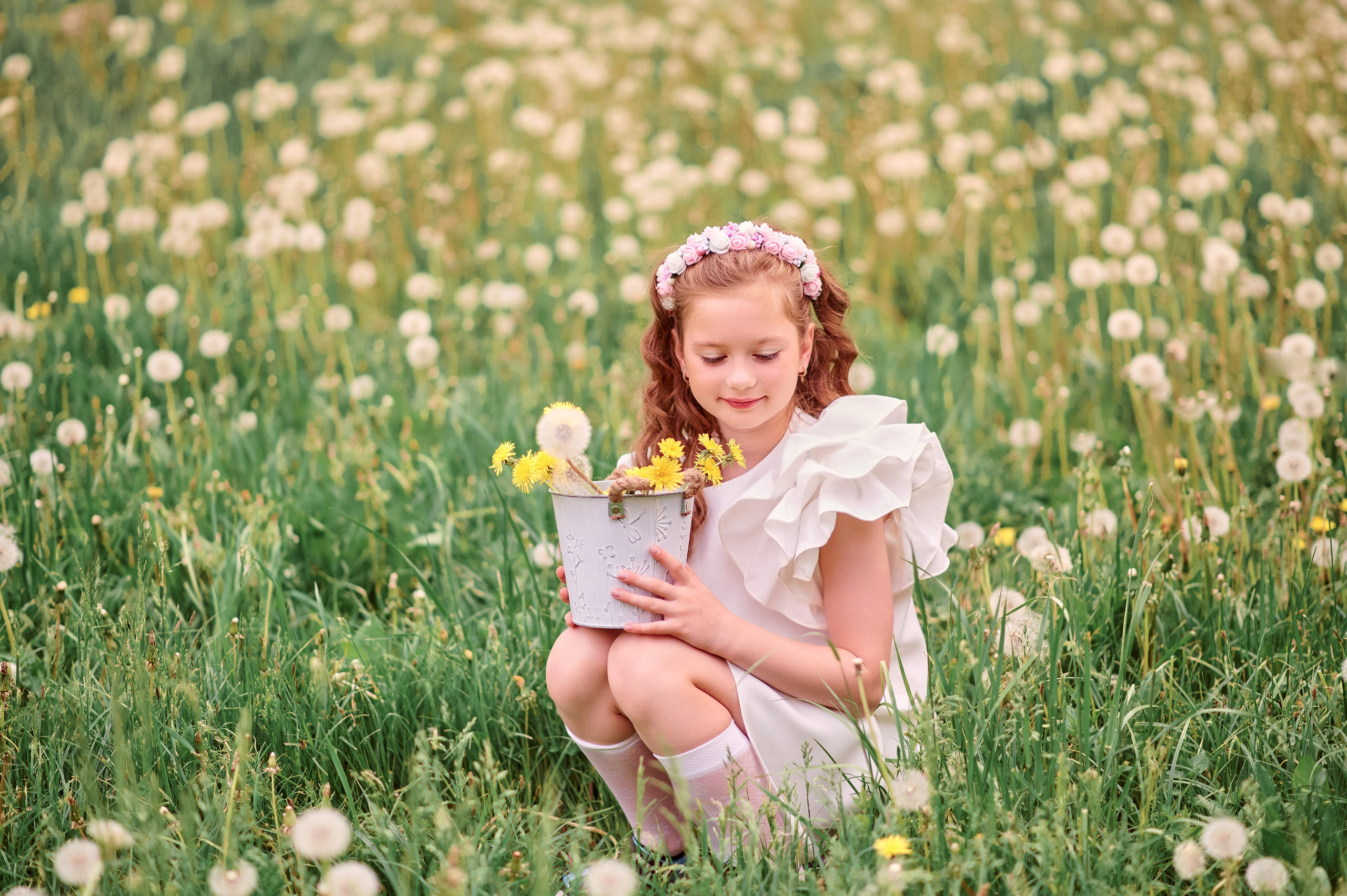 Одуванчики. Семейный и детский фотограф в г. Ногинске Ангелина Хасанова