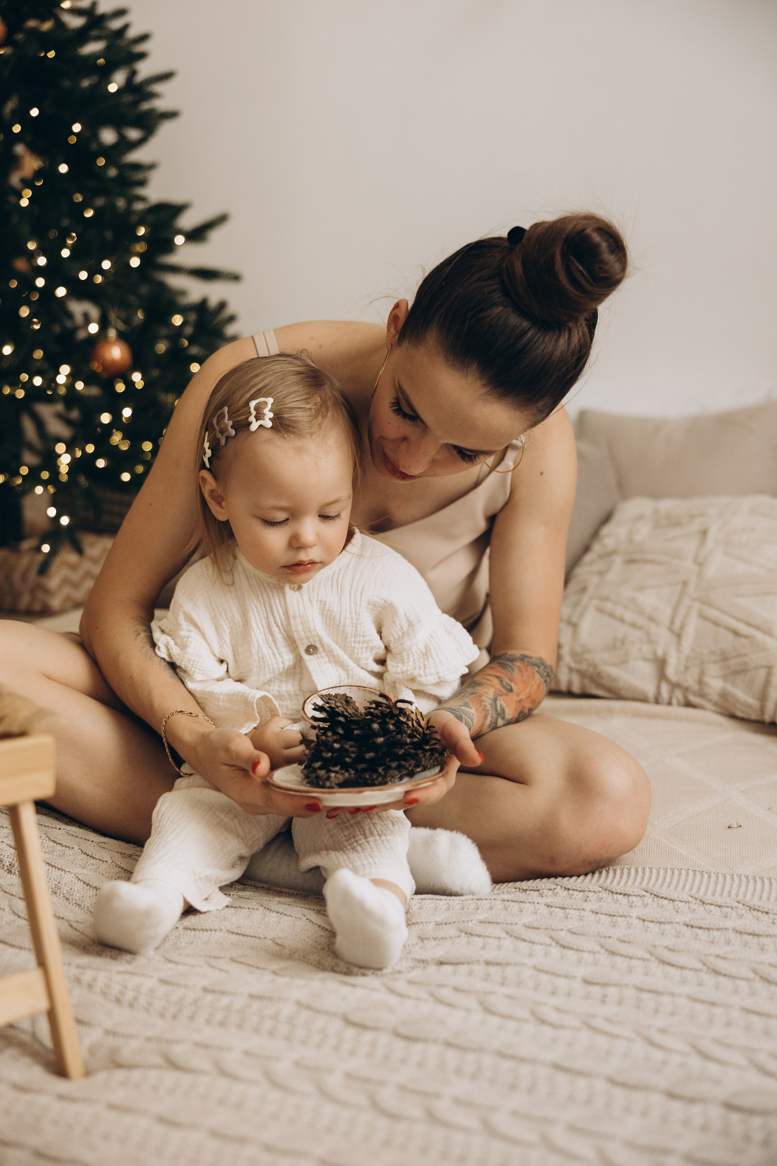 Ольга и Мирослава НГ. Семейный фотограф в Москве Виктория Ястребинская