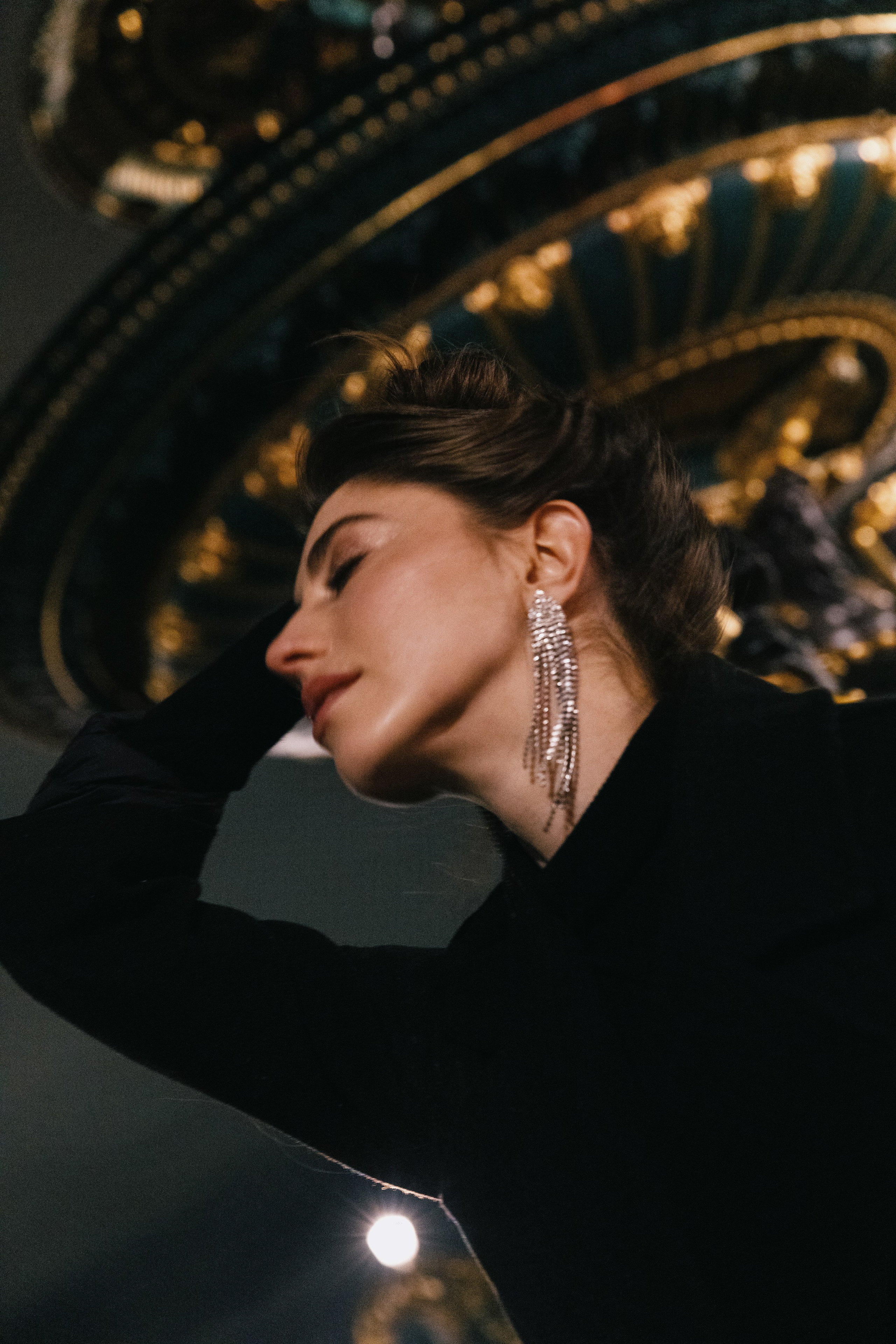 Ночной город. Фотограф в Париже