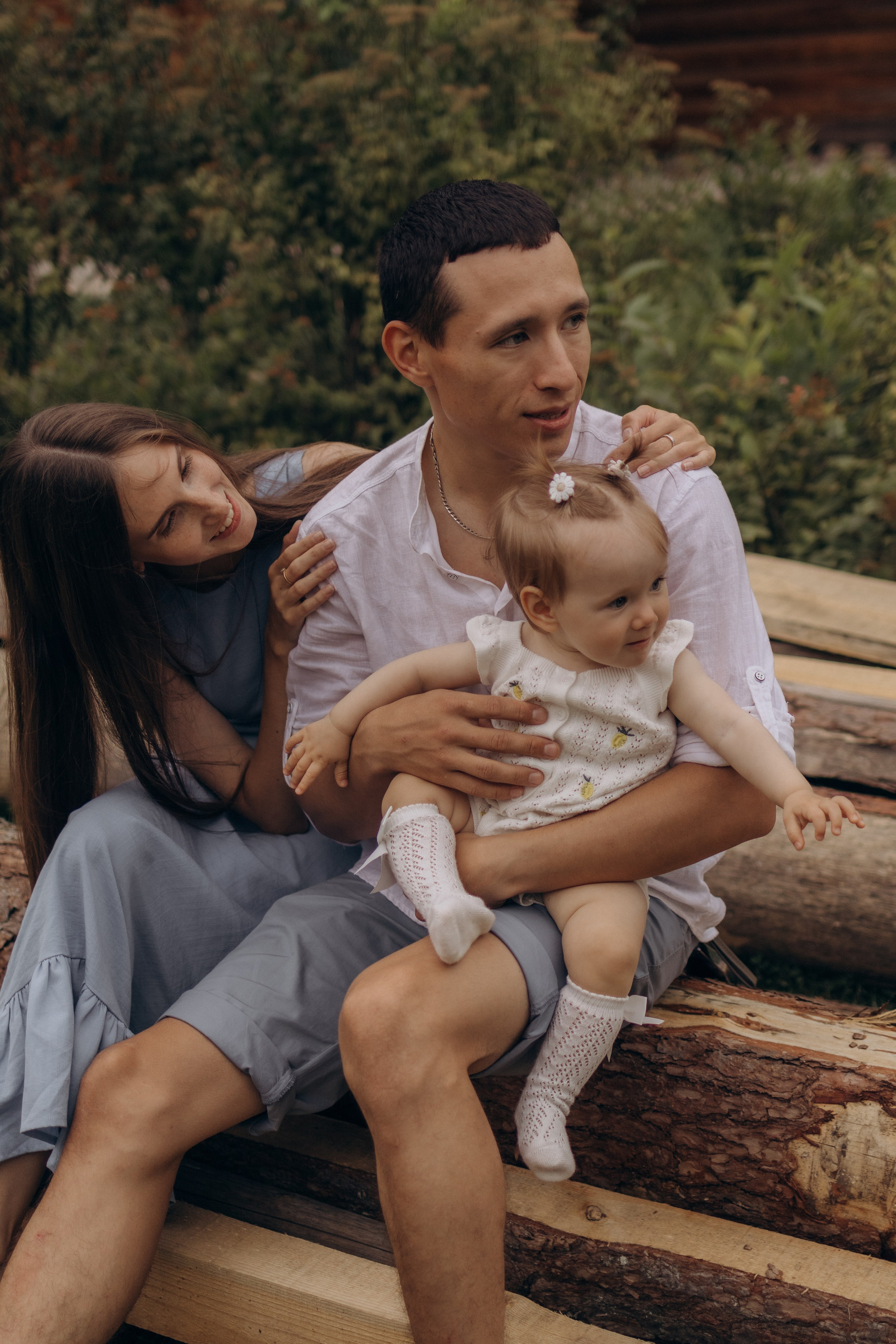 Роман, Мария и Алиса. Семейный фотограф Москва