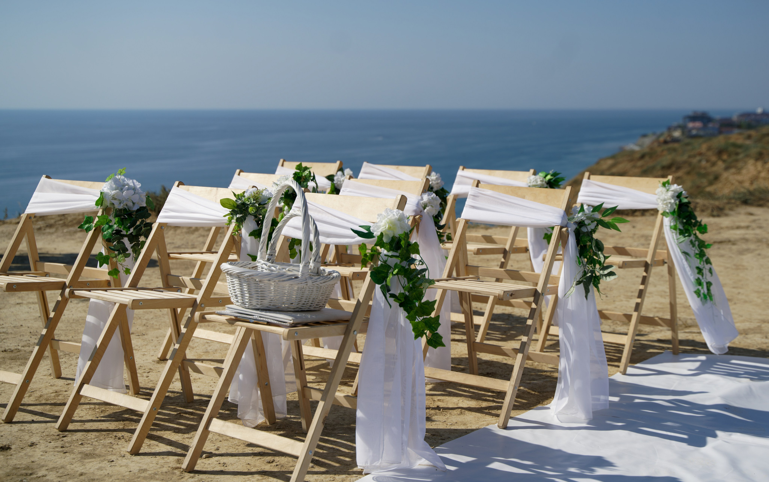 Съёмка декора для выездной регистрации. Главная