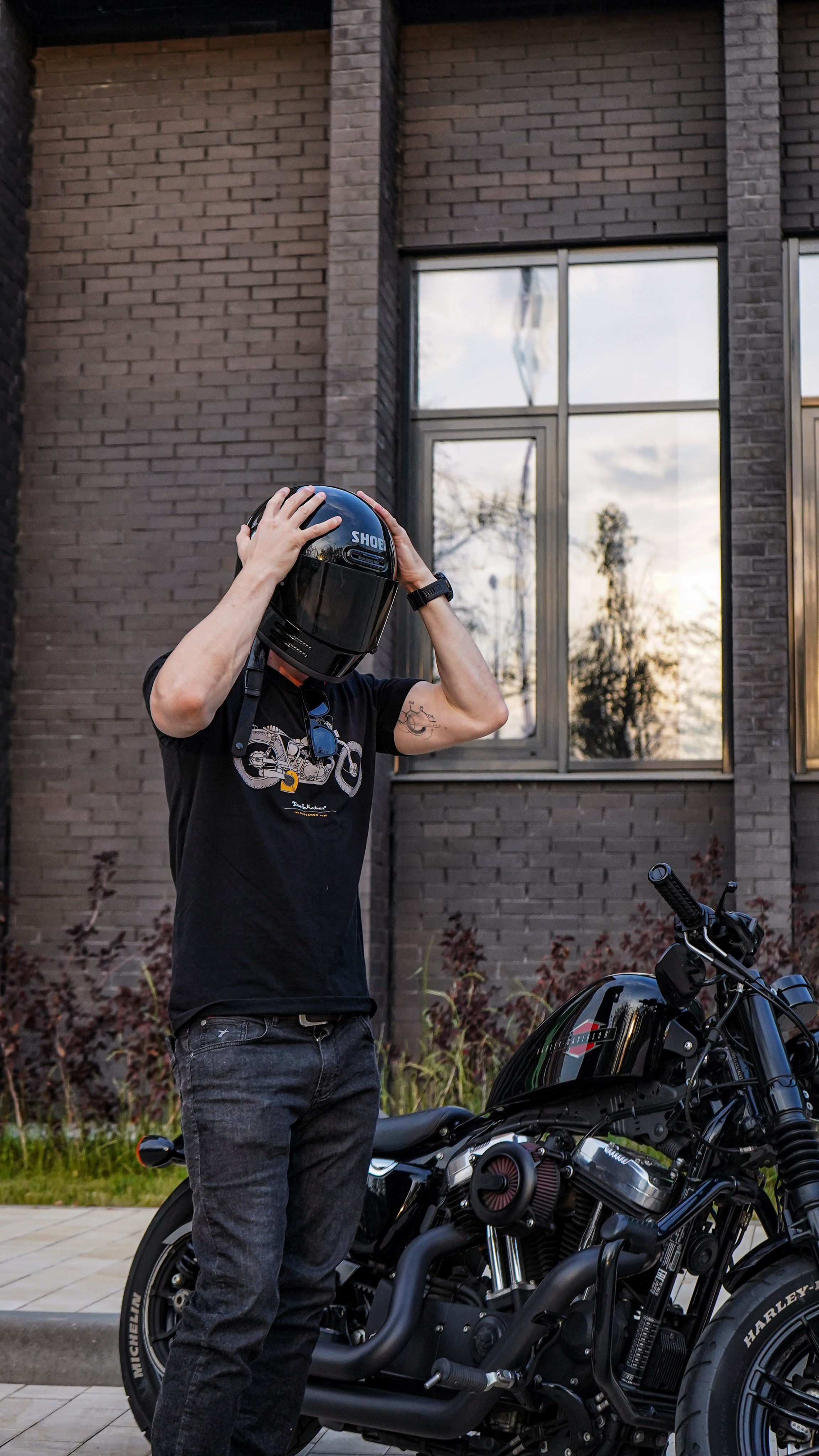 Harley-Davidson Sportster 1200 forty-eight. Автомобильный фотограф Шакая Кирилл